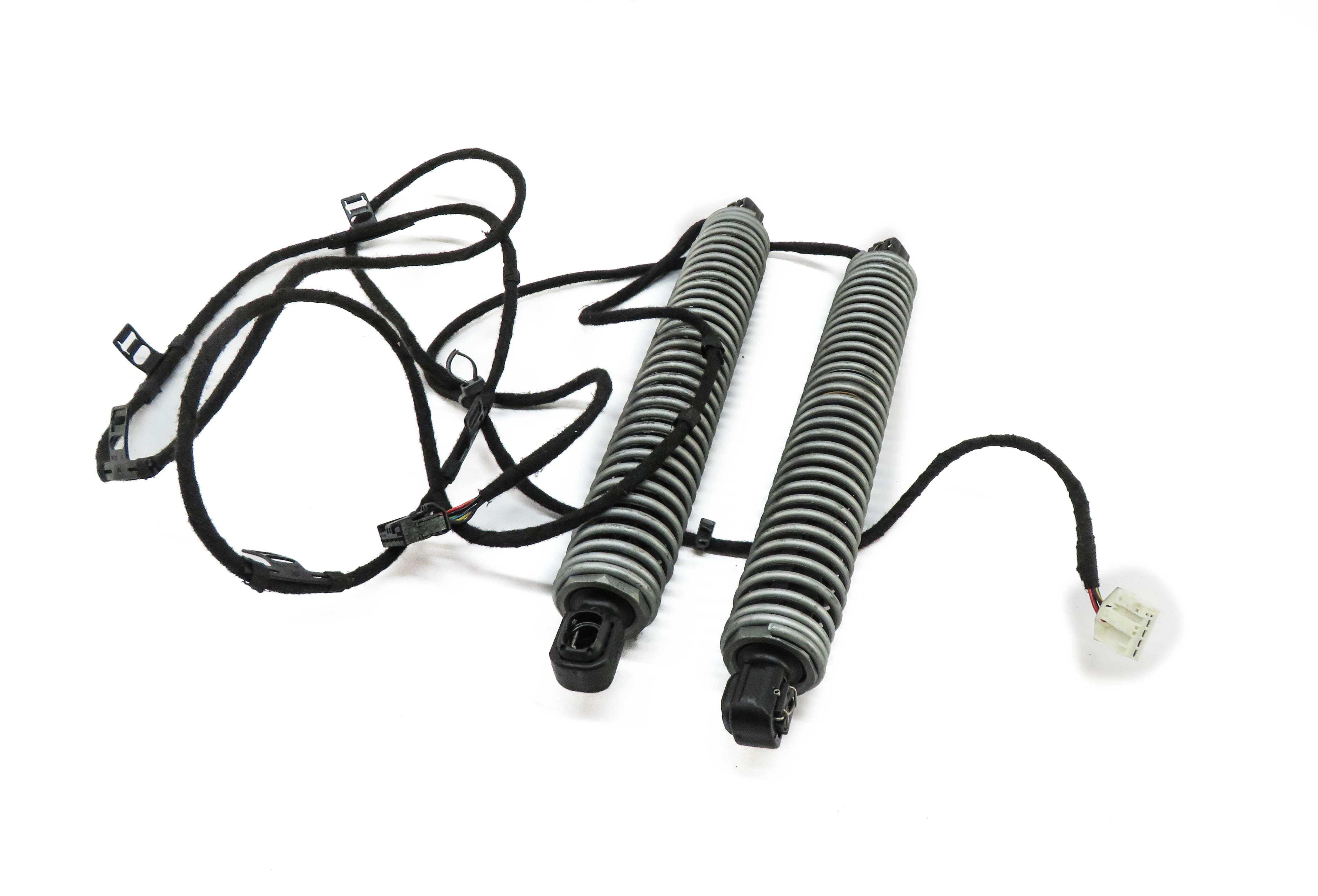 2013 BMW M5 ///M (F10) LEFT & RIGHT REAR TRUNK SHOCK STRUT SET-2 (ELECTRIC) — exact item pictured