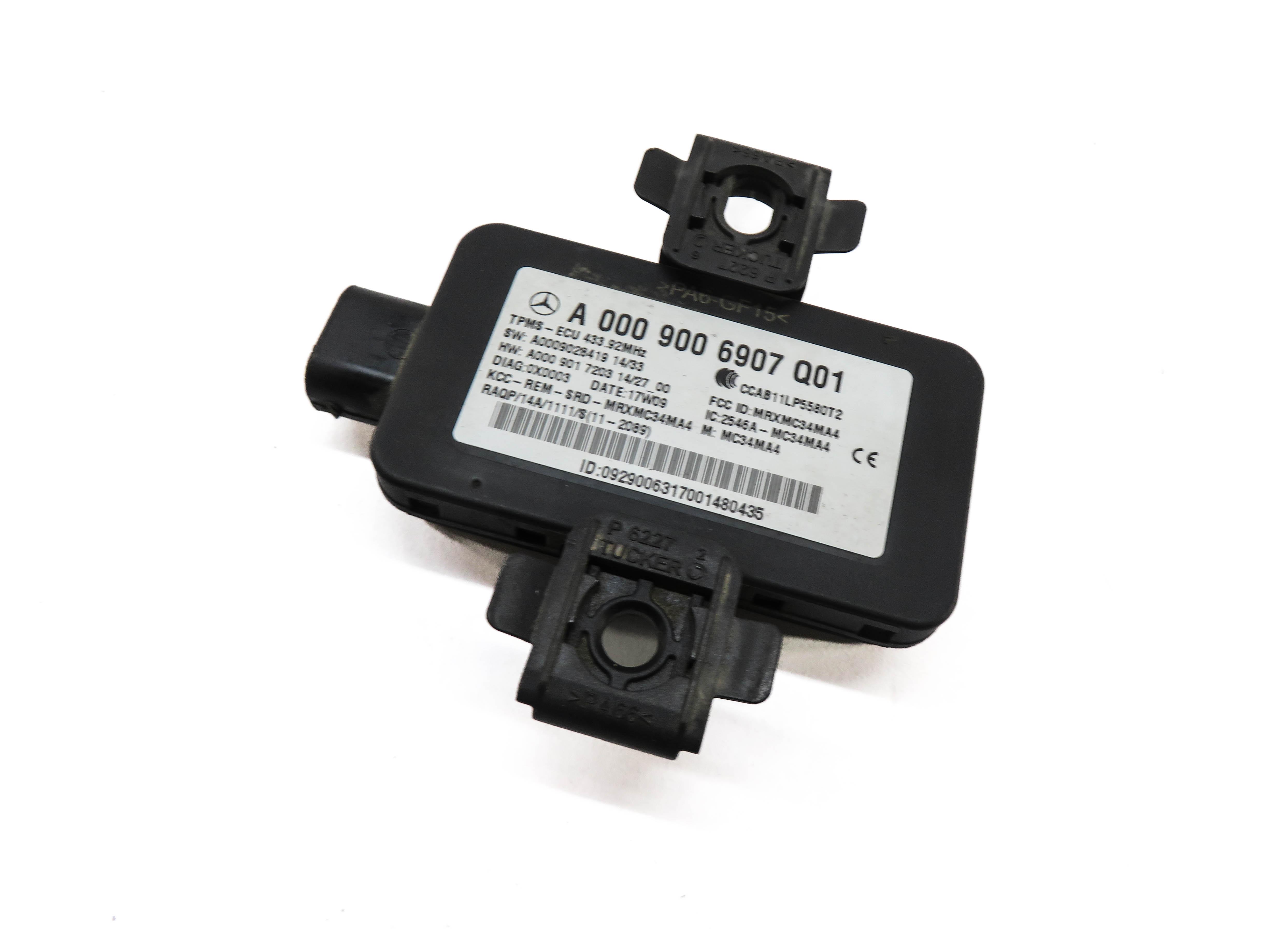 2015-2020 MERCEDES C300 C350 C400 C450 GLC300 S550 S600 (W205 W222) TPMS MODULE — exact item pictured