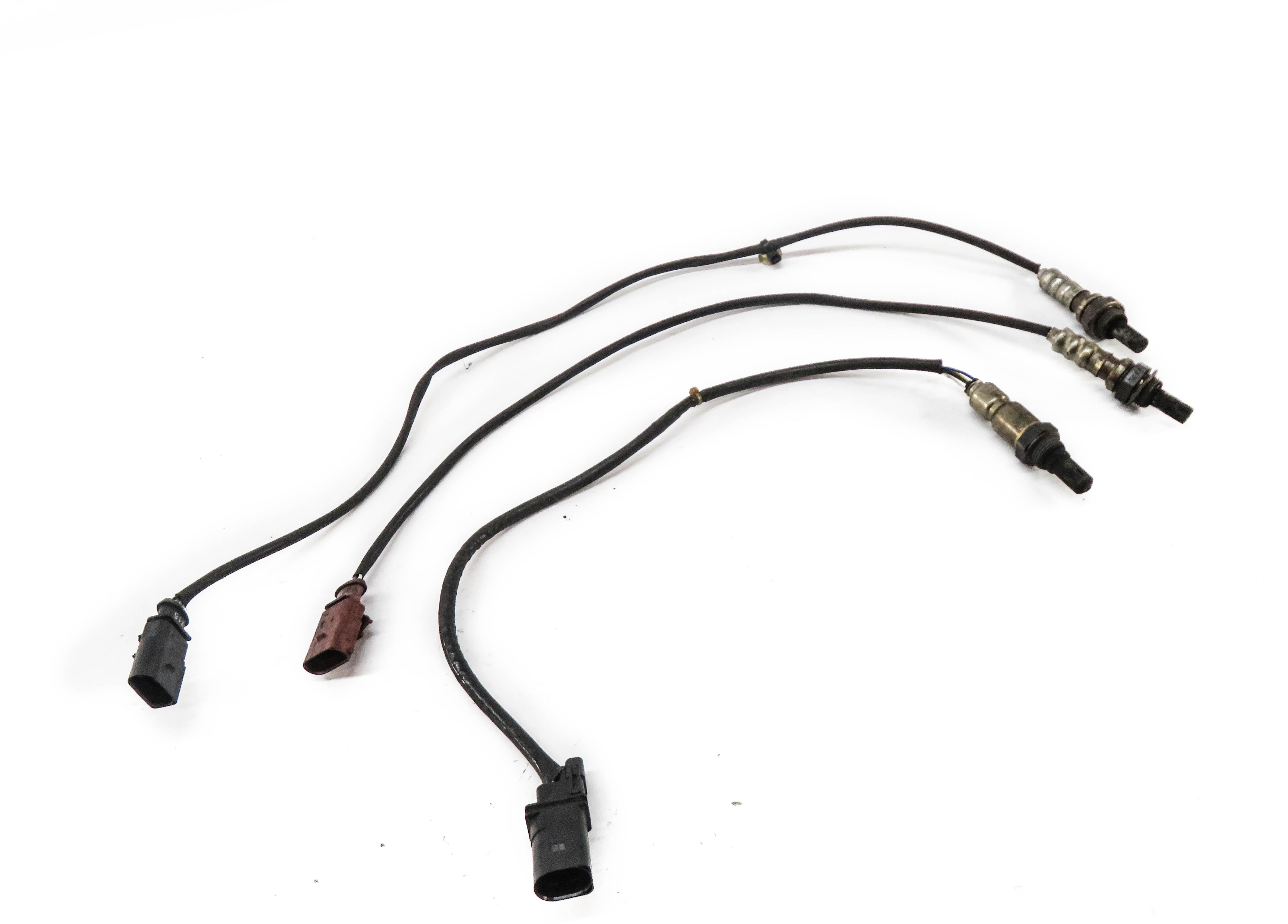 2010 AUDI A6 (C6) 3.0 ENGINE (CCAA) PRE & POST CAT OXYGEN SENSOR SET OF 3 — exact item pictured