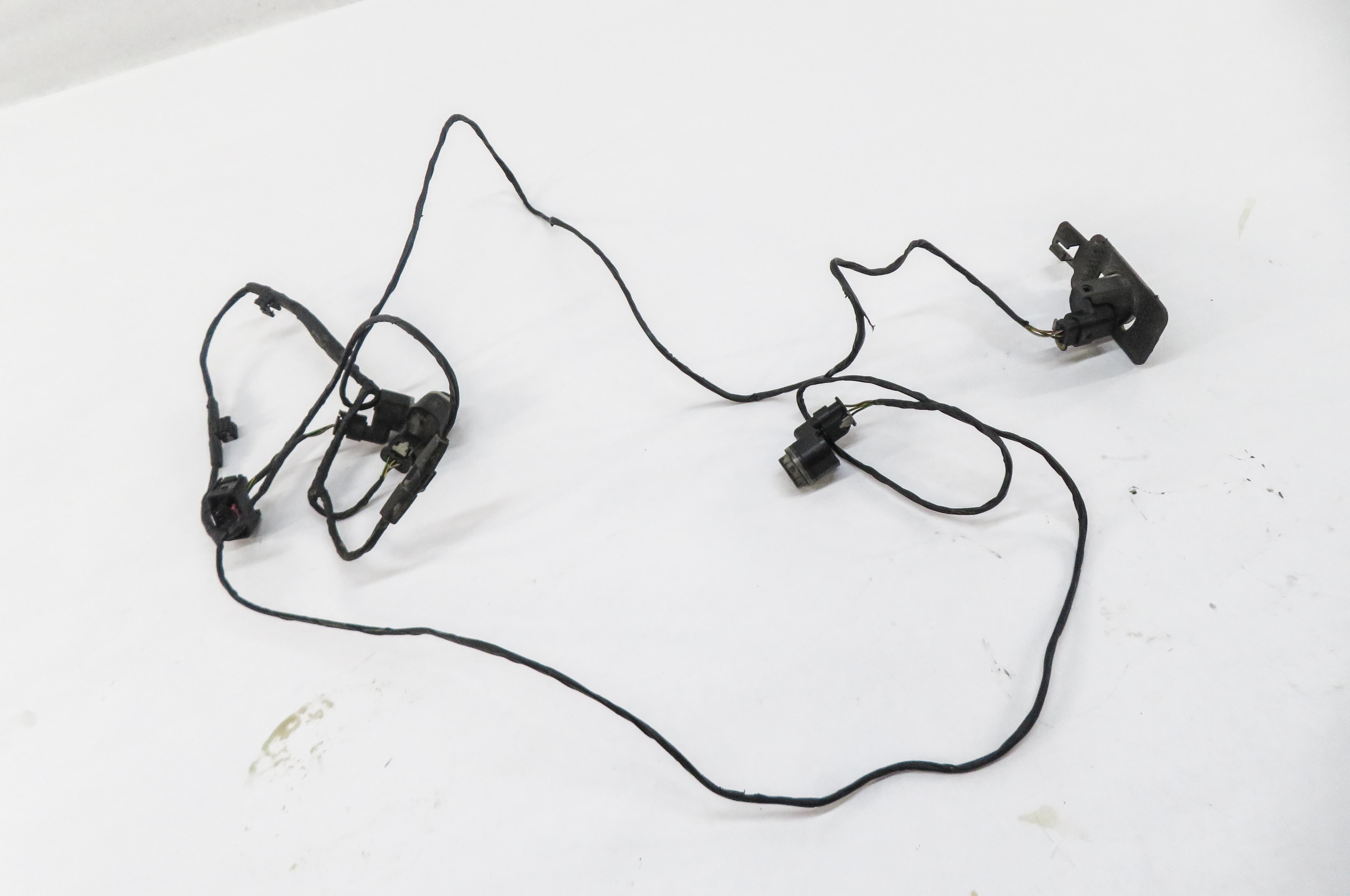 2012 BMW X5 (E70) REAR PDC PARK DISTANCE SENSOR SET w/ HARNESS (PLATINUM BRONZE) — exact item pictured