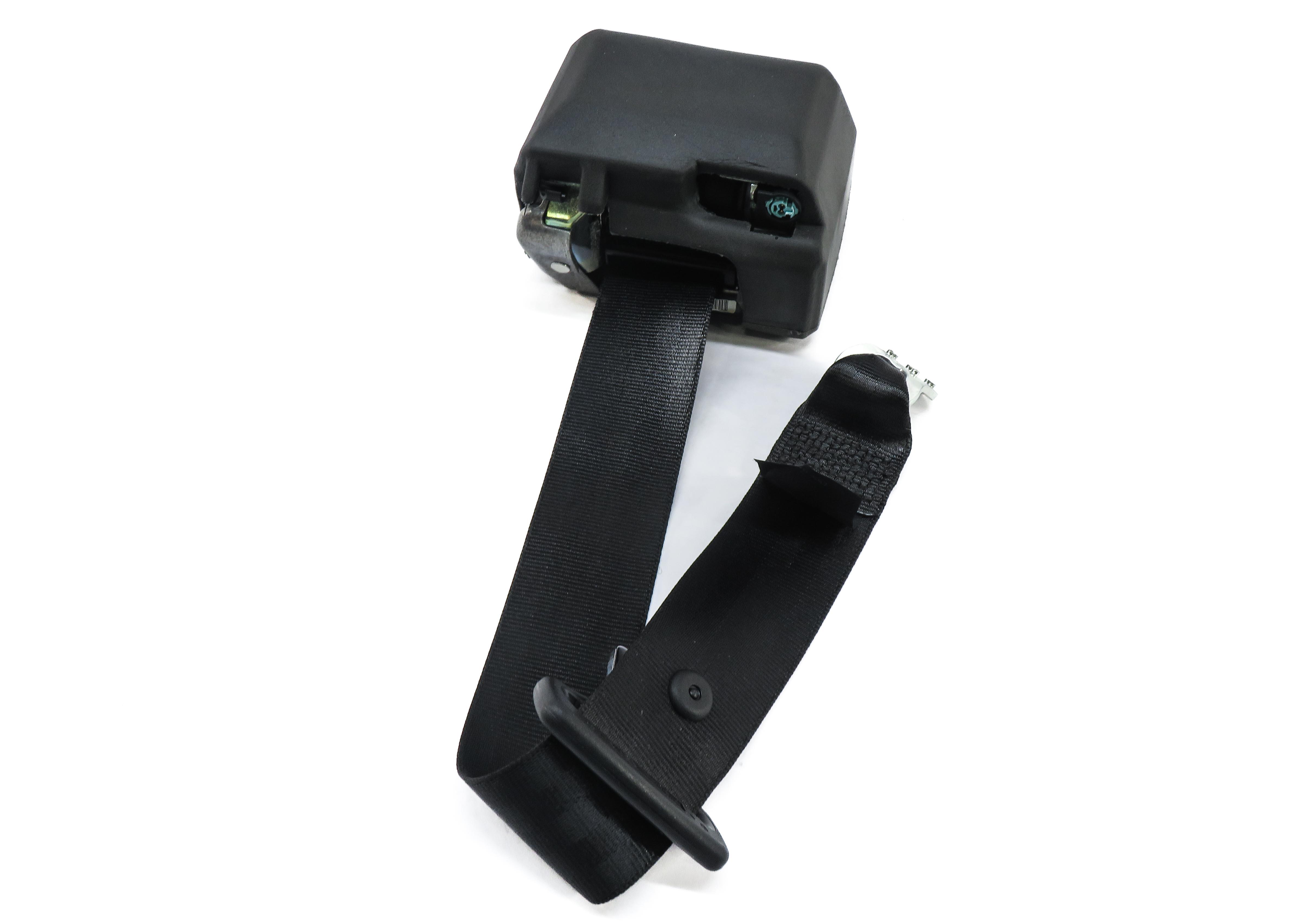2010 AUDI A5 (B8 8T) LEFT REAR SEAT SEATBELT RETRACTOR (BLACK) — exact item pictured