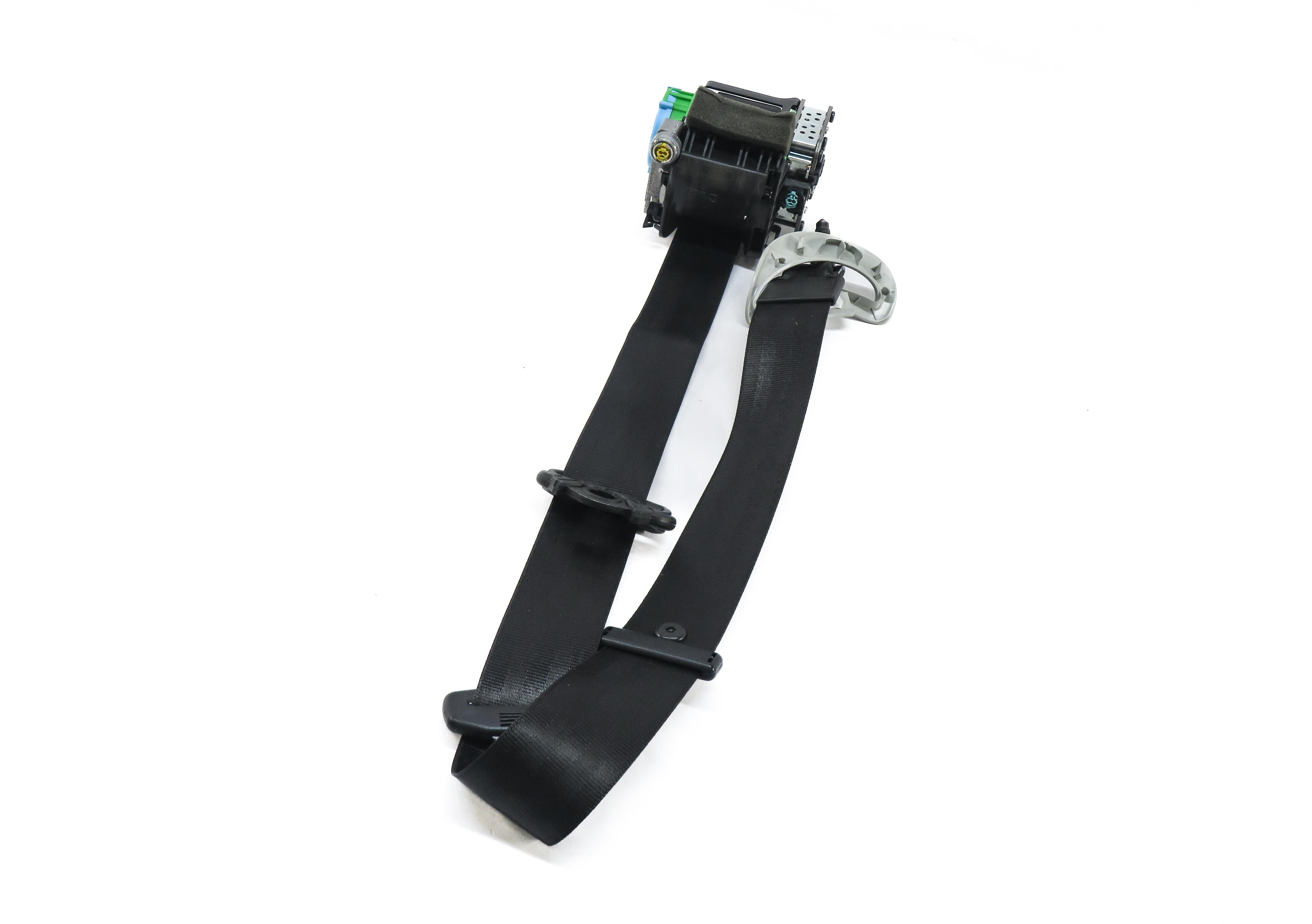 2008-2017 AUDI A5 S5 (B8 8T) COUPE RIGHT PASSENGER SEATBELT RETRACTOR (BLACK) — exact item pictured