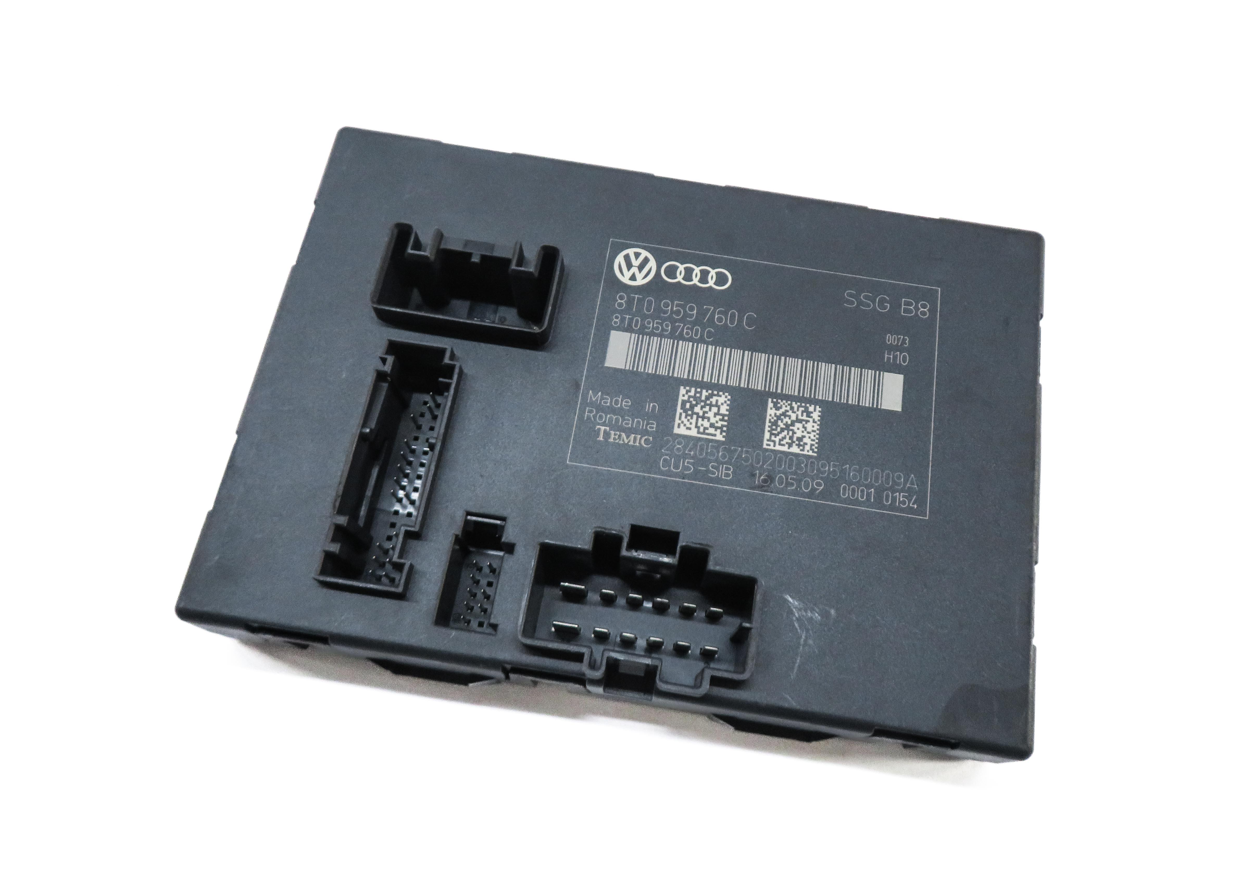 10-17 AUDI A5 S5 RS5 (B8 8T) RIGHT FRONT PASSENGER MEMORY SEAT CONTROL MODULE — exact item pictured