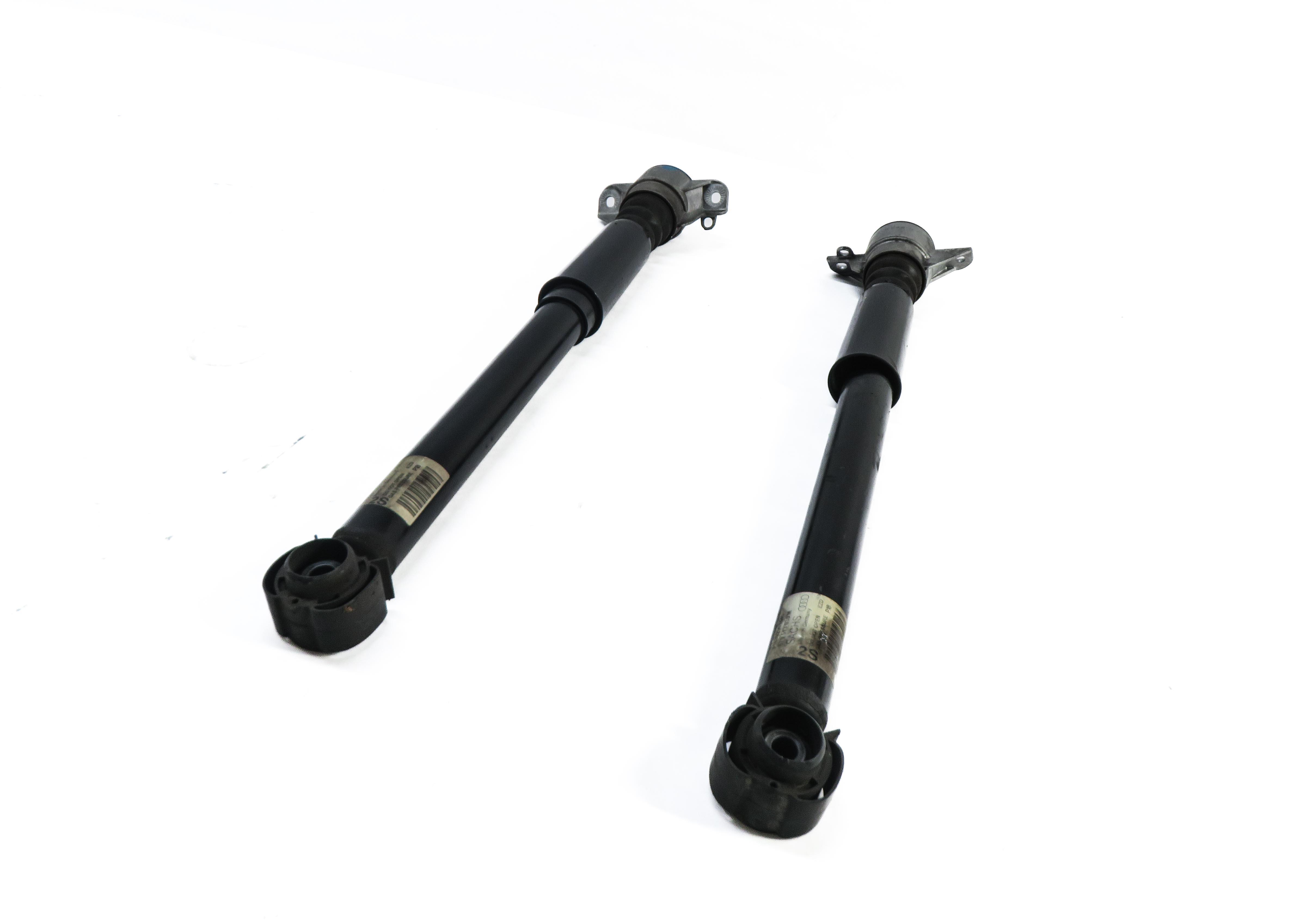 2010 AUDI A5 (B8 8T) LEFT & RIGHT REAR SPORT SUSPENSION SHOCK STRUT SET — exact item pictured