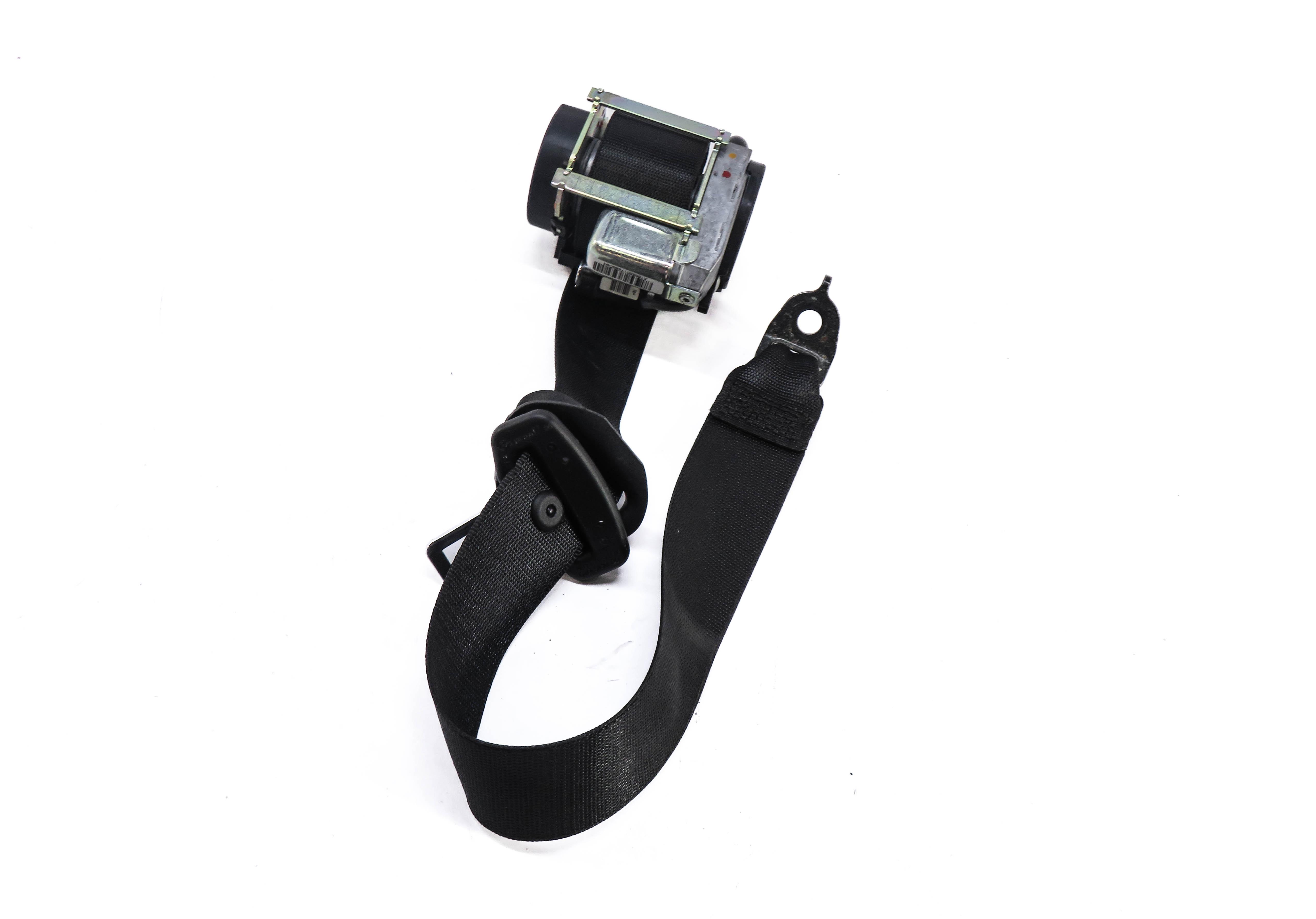 2014 MERCEDES GL450 (X166) LEFT REAR THIRD ROW SEAT SEATBELT RETRACTOR (BLACK) — exact item pictured