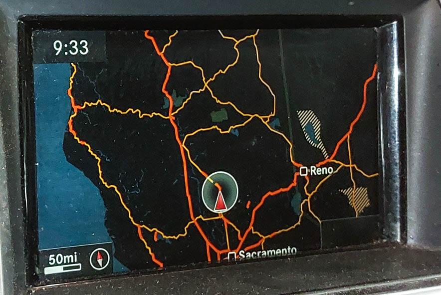 12-16 MERCEDES C250 C350 GL350 GL450 GL550 ML350 ML550 - GPS NAVIGATION SCREEN — exact item pictured