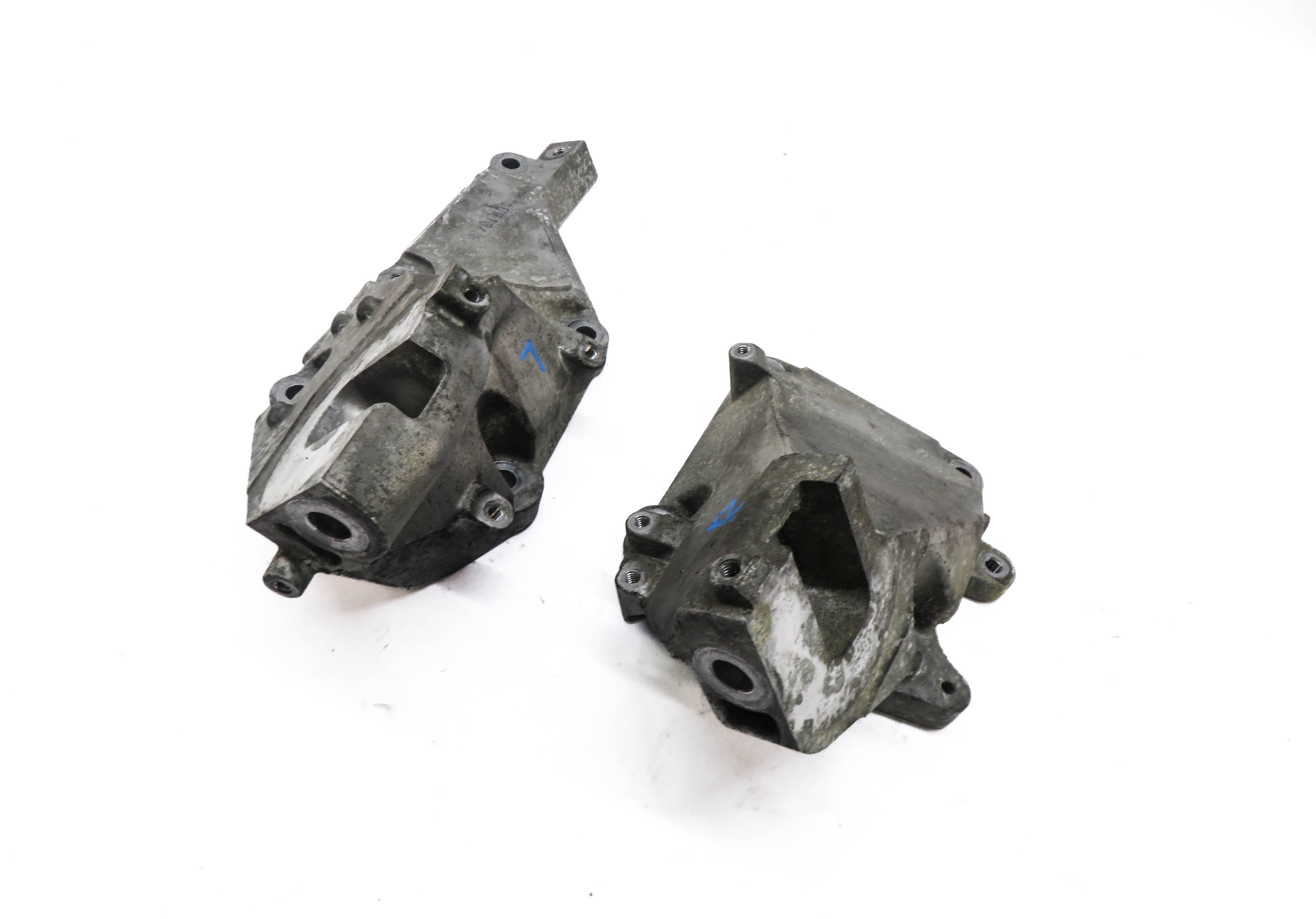 2014 MERCEDES GL450 (X166) 4.6L M278 ENGINE MOTOR MOUNT BRACKET SET-2 — exact item pictured