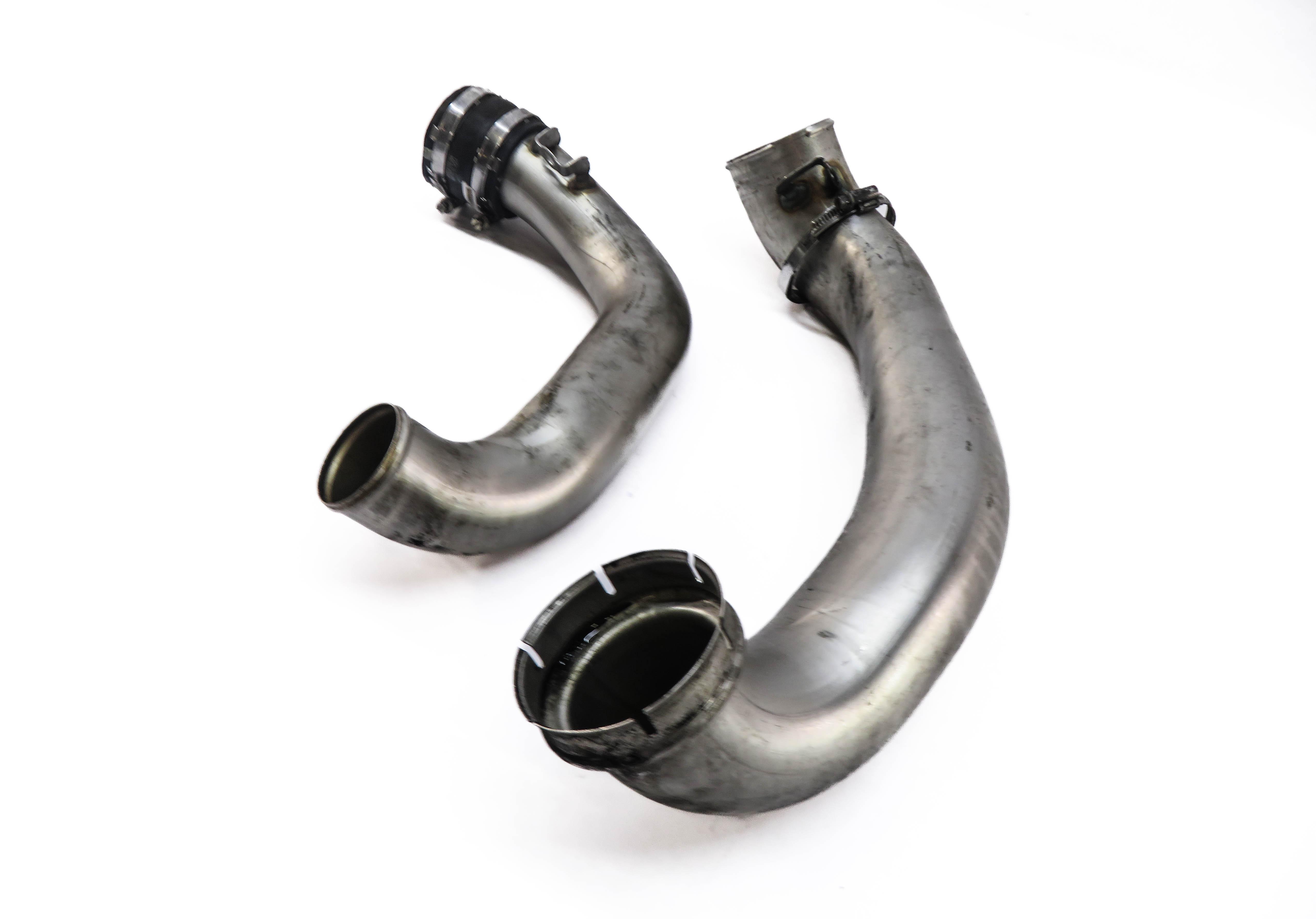 2014 MERCEDES GL450 (X166) 4.6L M278 ENGINE RIGHT AIR INTAKE PIPE SET-2 — exact item pictured
