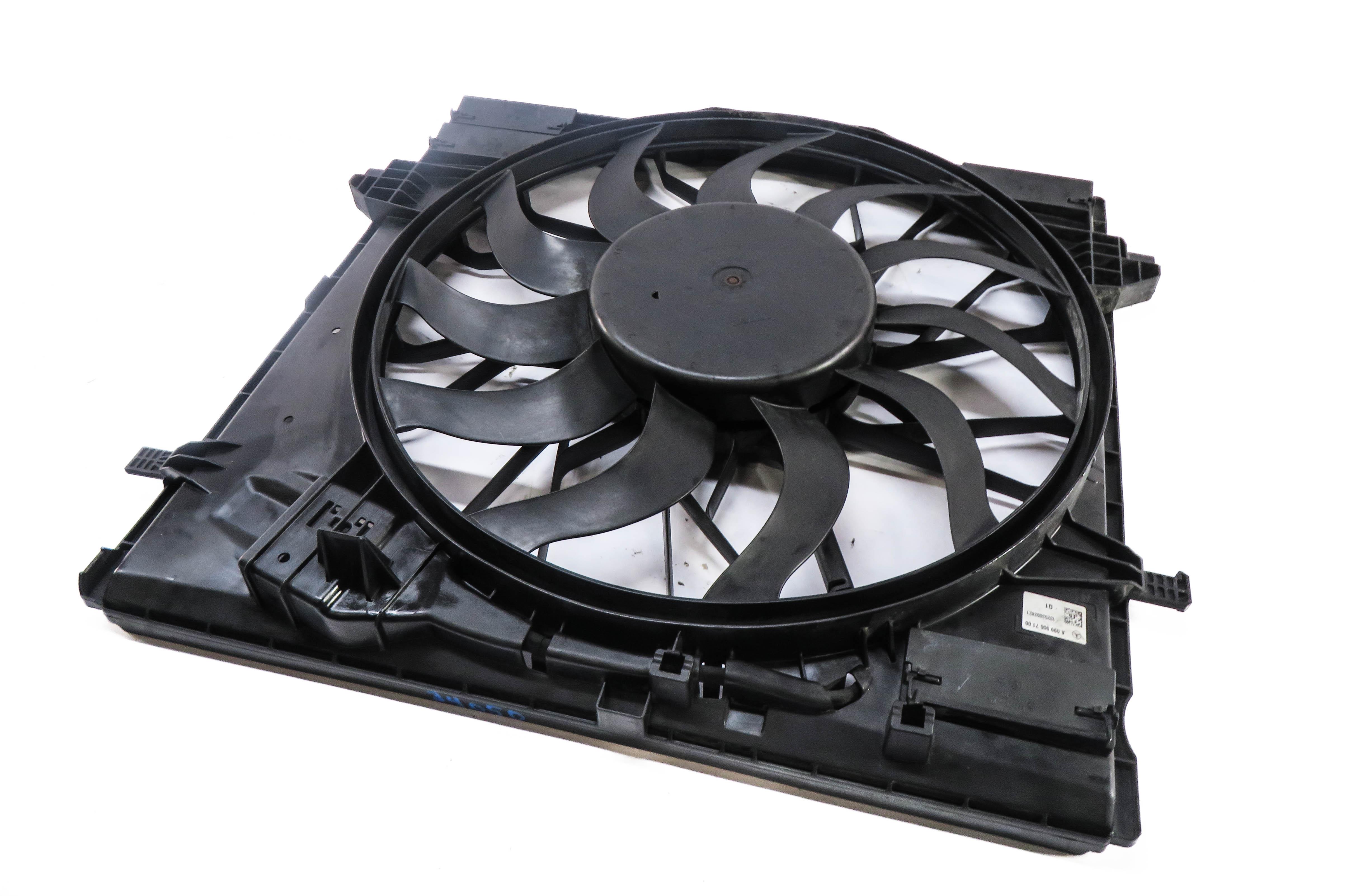 13-19 MERCEDES GL350 GL450 GL550 GLE ML250 ML400 ML550 (W166 X166) COOLING FAN — exact item pictured