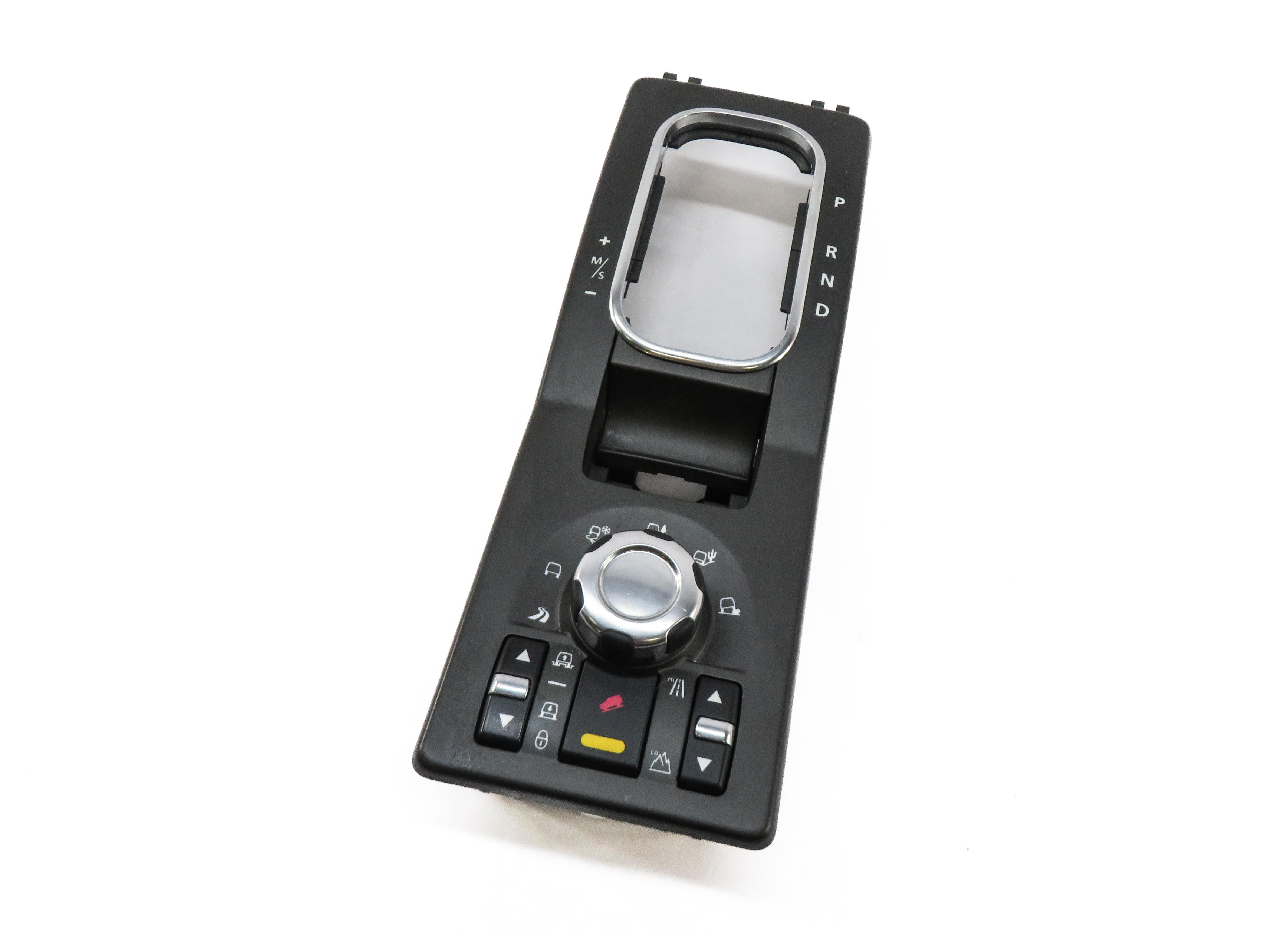 2011 RANGE ROVER SPORT (L320) SHIFTER TRIM w/ TERRAIN CONTROL SWITCH KNOB — exact item pictured
