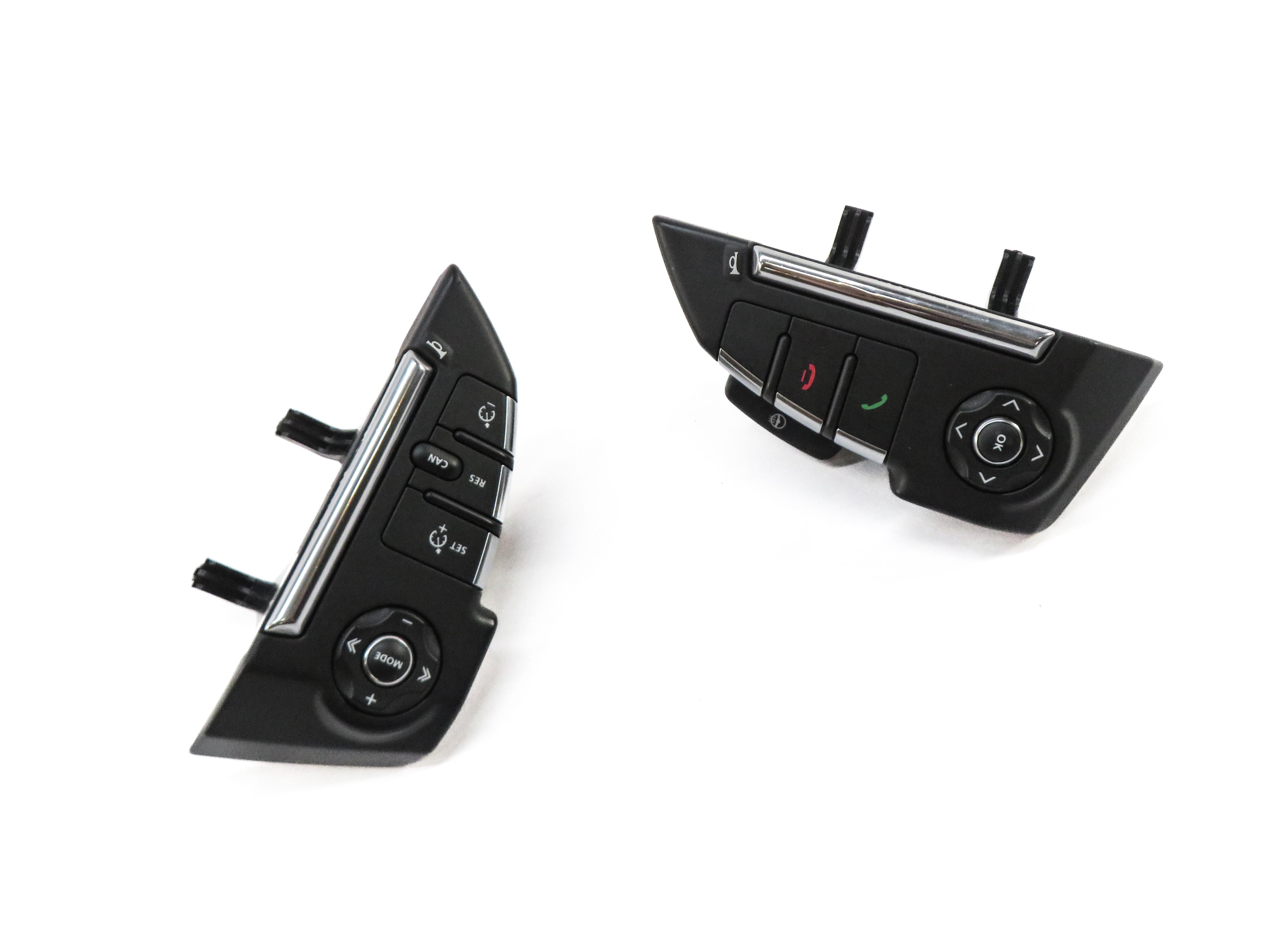 2011 RANGE ROVER SPORT (L320) HEATED STEERING WHEEL SWITCH BUTTON SET — exact item pictured