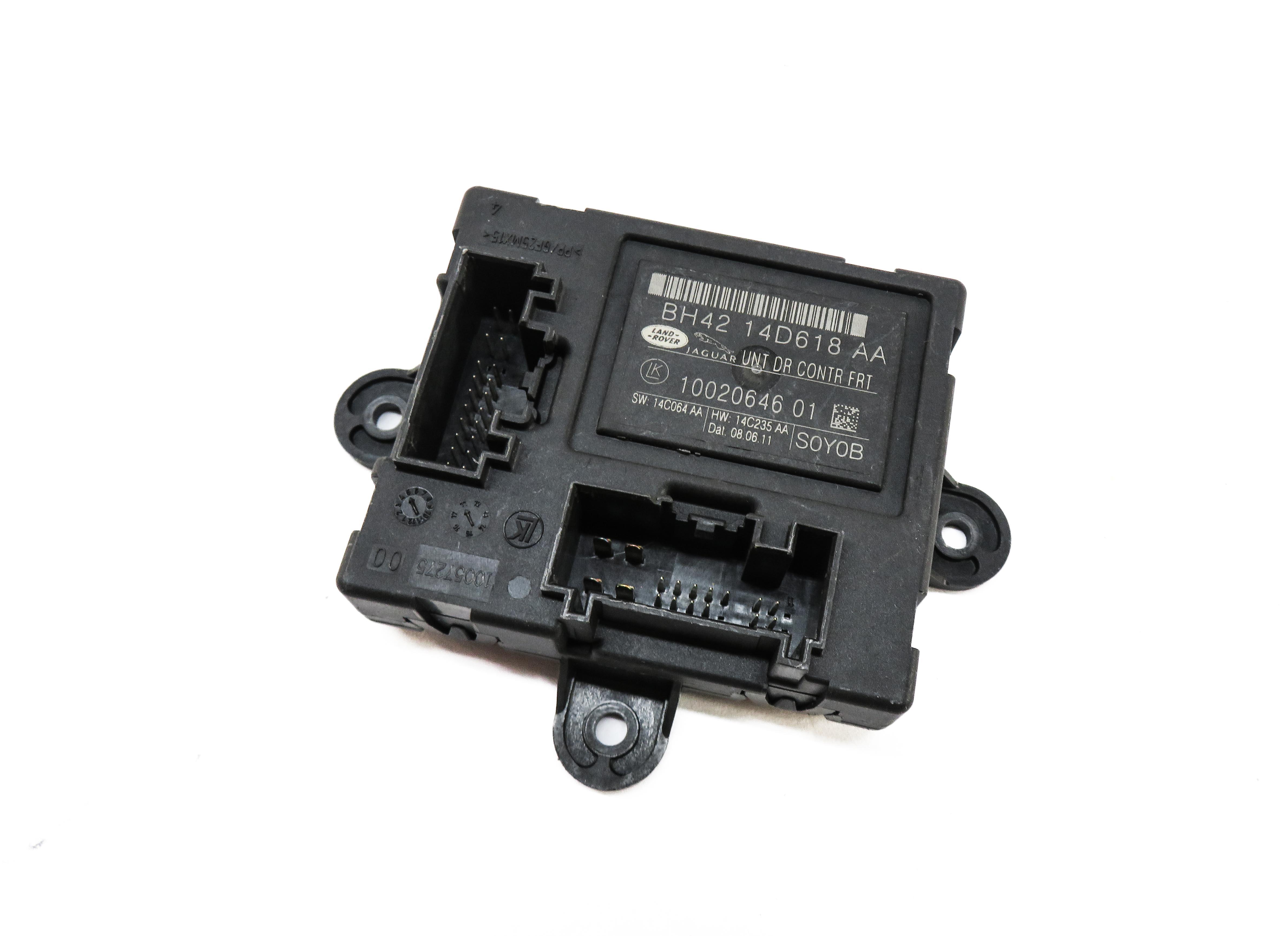 2010-2013 RANGE ROVER SPORT (L320) LEFT FRONT DRIVER DOOR CONTROL MODULE — exact item pictured