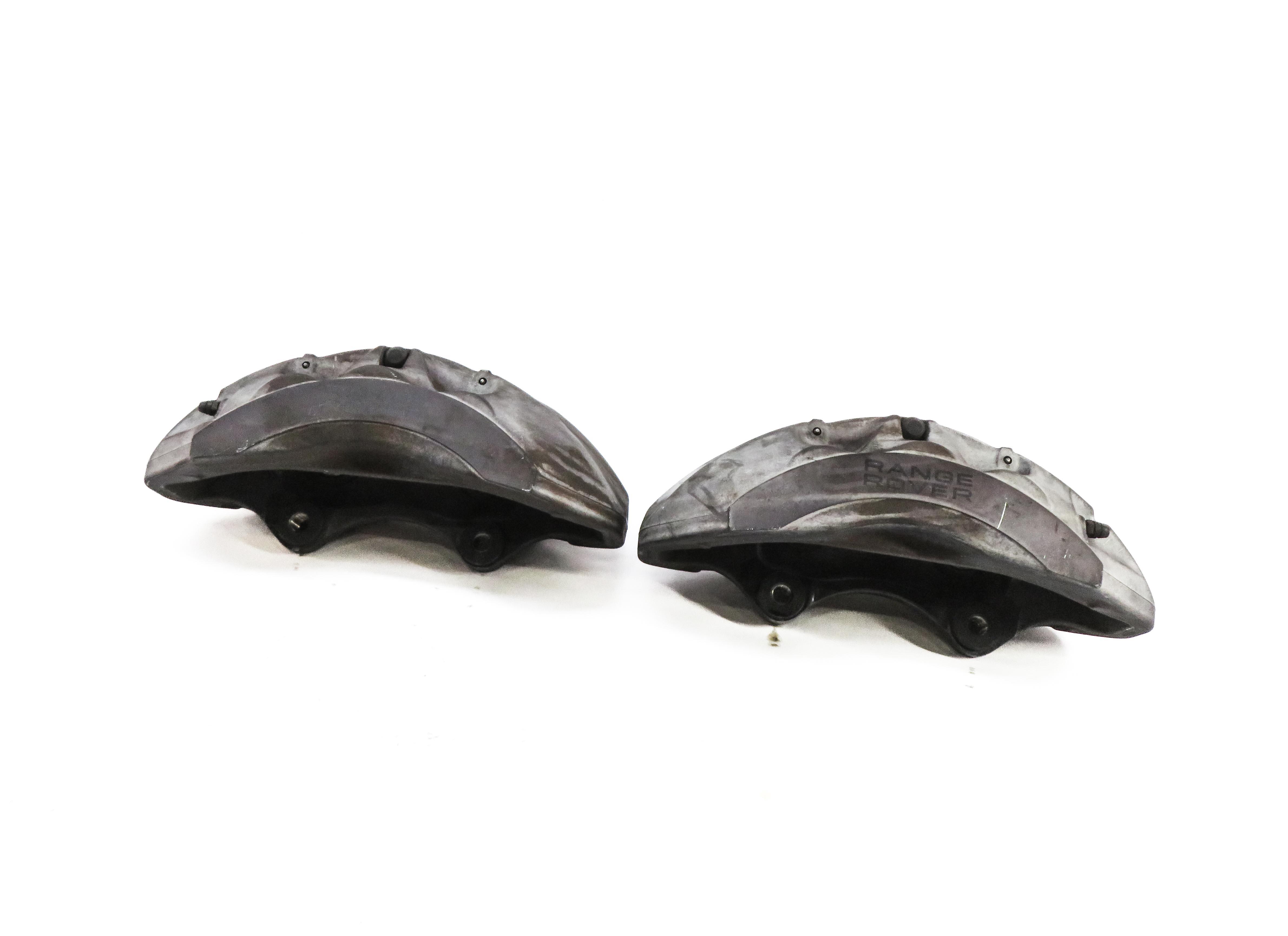 10-13 RANGE ROVER SPORT (L320) SUPERCHARGED - FRONT BRAKE CALIPER SET-2 (BREMBO) — exact item pictured