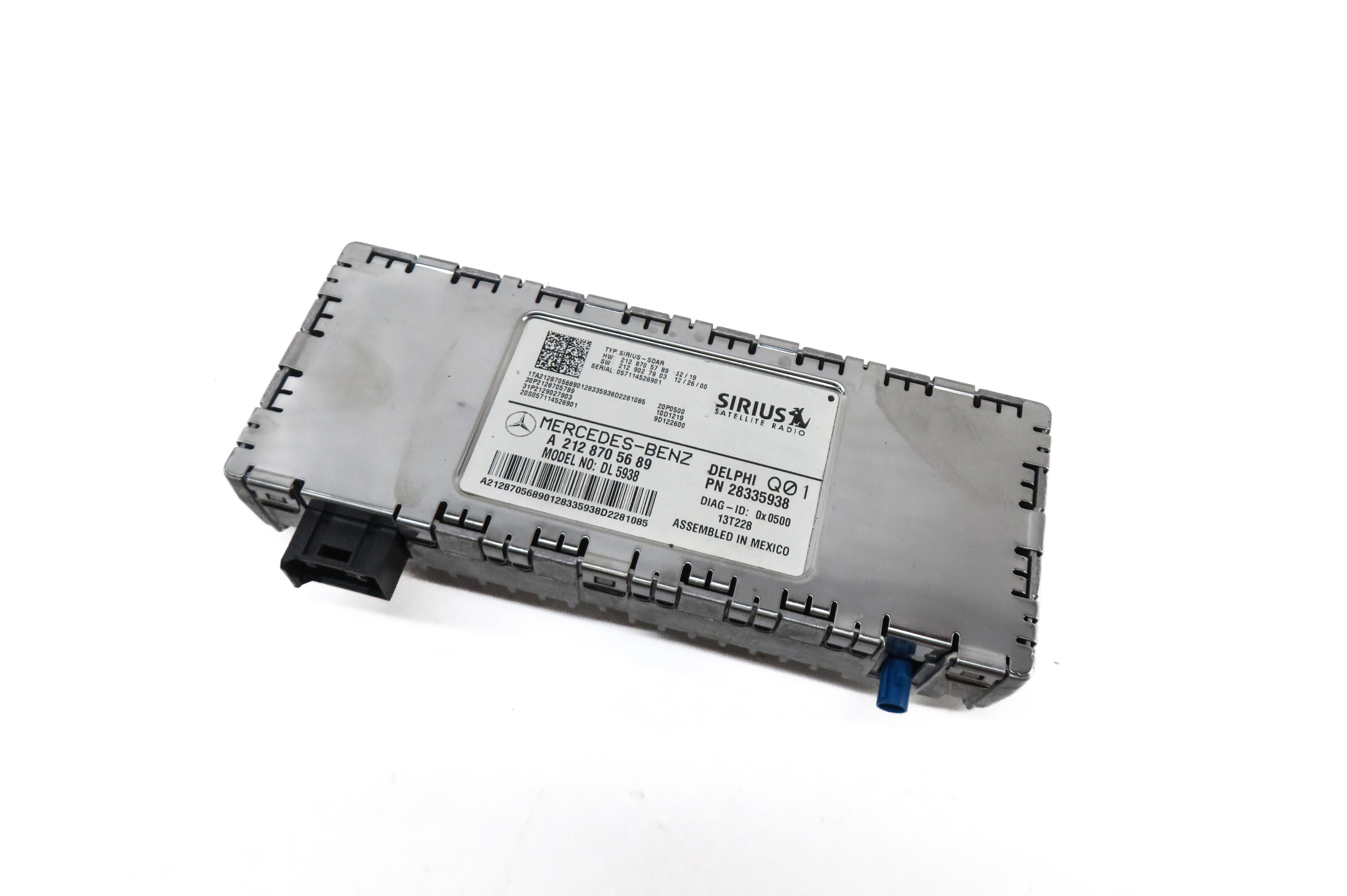 13-16 MERCEDES C300 C350 E300 E350 E550 GL350 GL450 - SIRIUS SATELLITE MODULE — exact item pictured