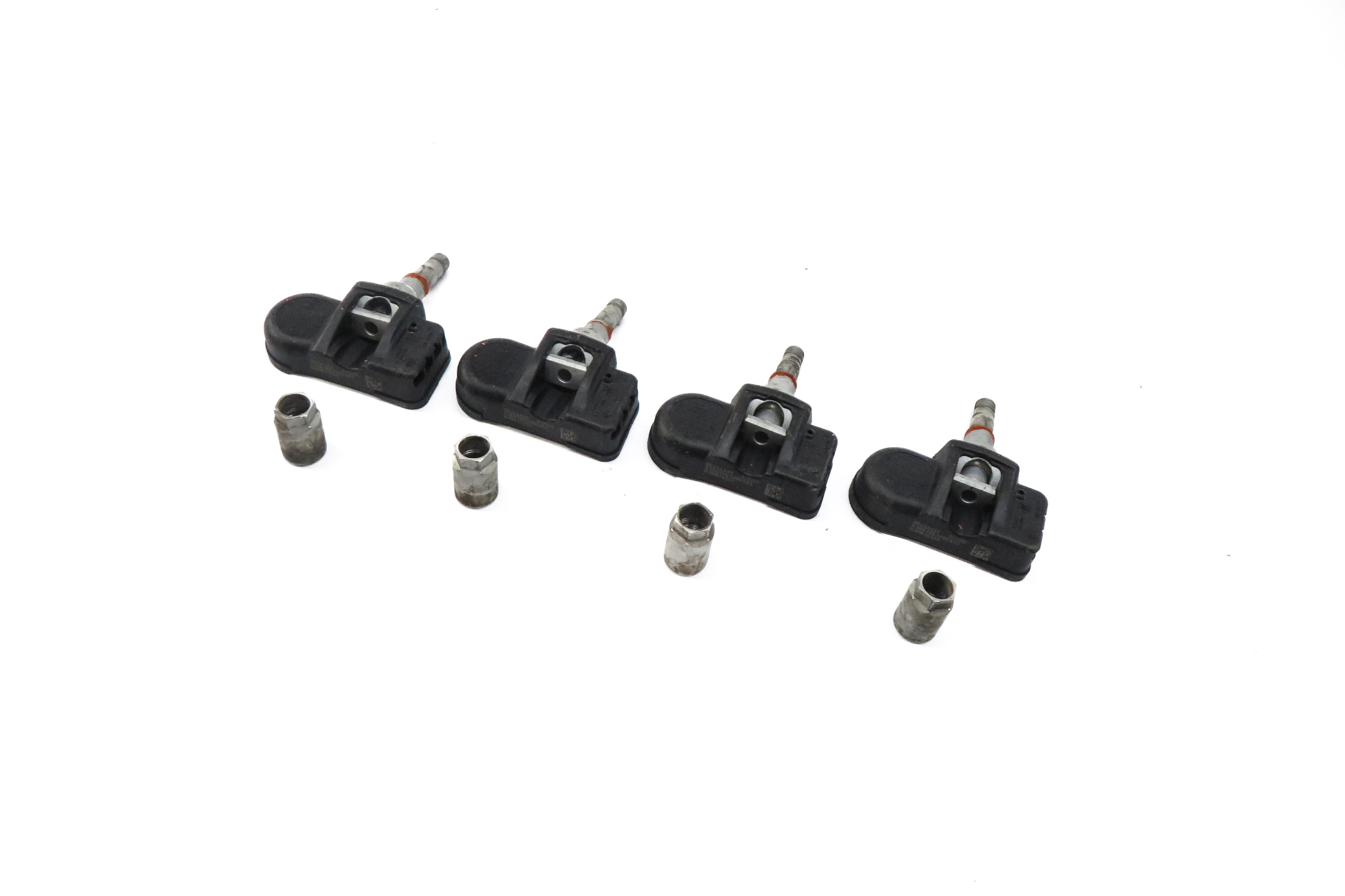 2014 MERCEDES GL450 (X166) TPMS TIRE AIR PRESSURE SENSOR SET-4 — exact item pictured