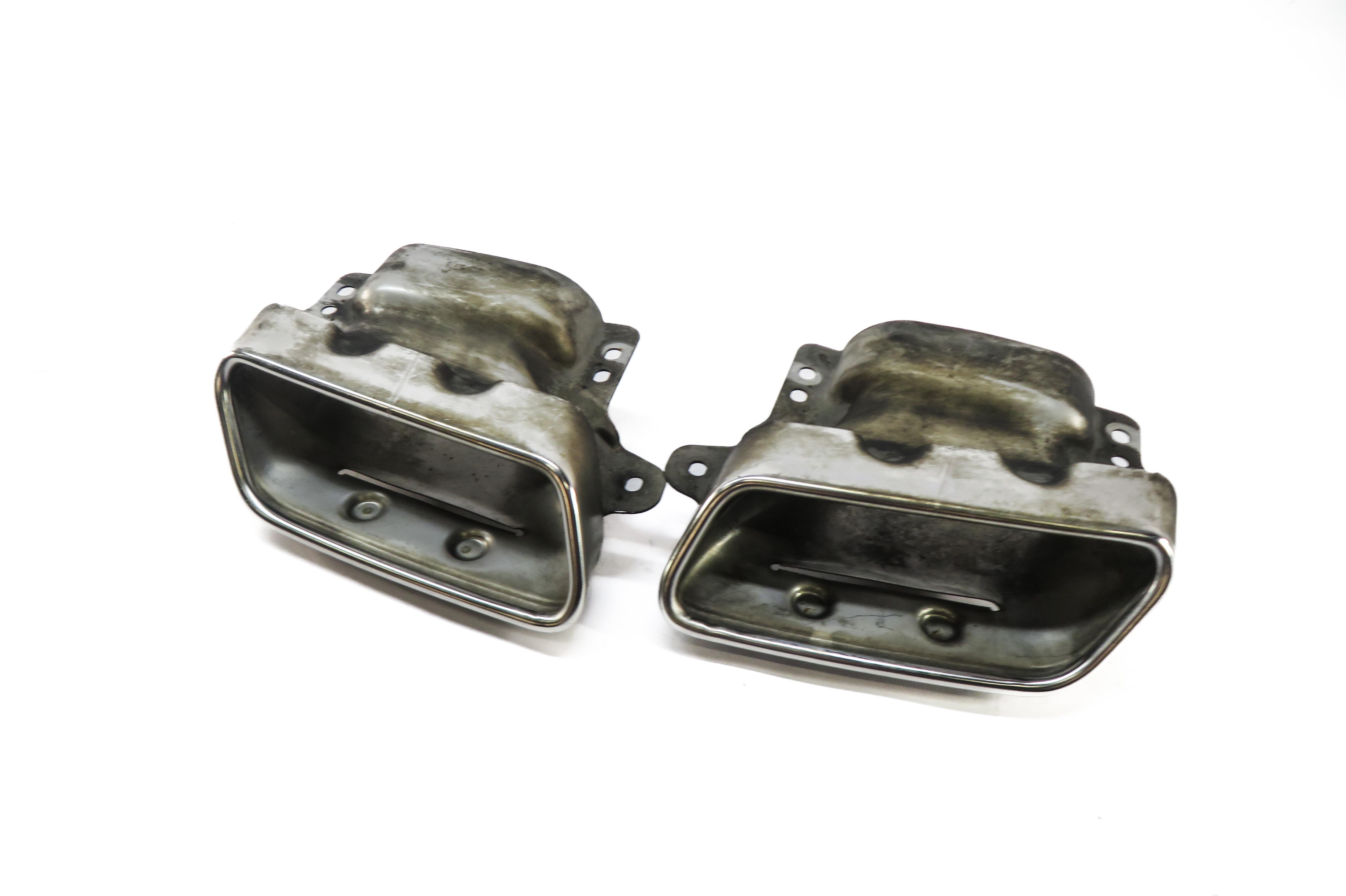 2014 MERCEDES GL450 (X166) EXHAUST TIP SET-2 — exact item pictured