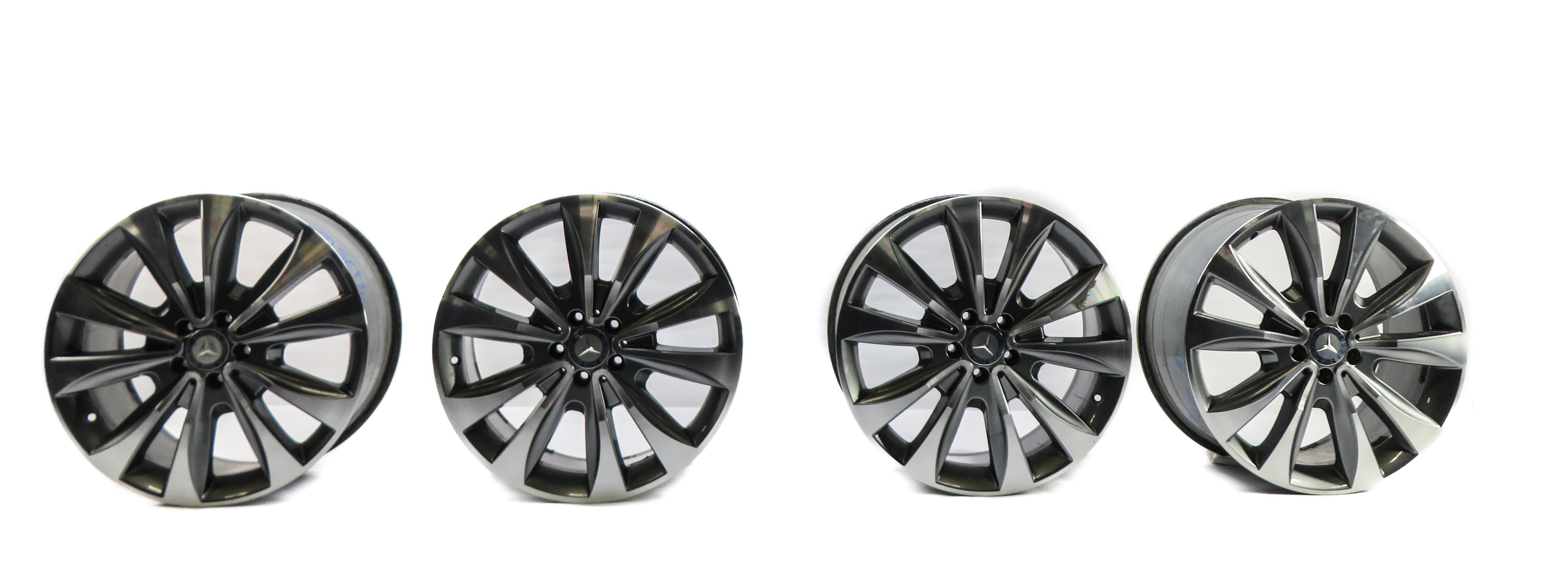 2013-2016 MERCEDES GL350 GL450 (X166) 20x8.5 ALUMINUM ALLOY 10-SPOKE WHEEL RIM — exact item pictured