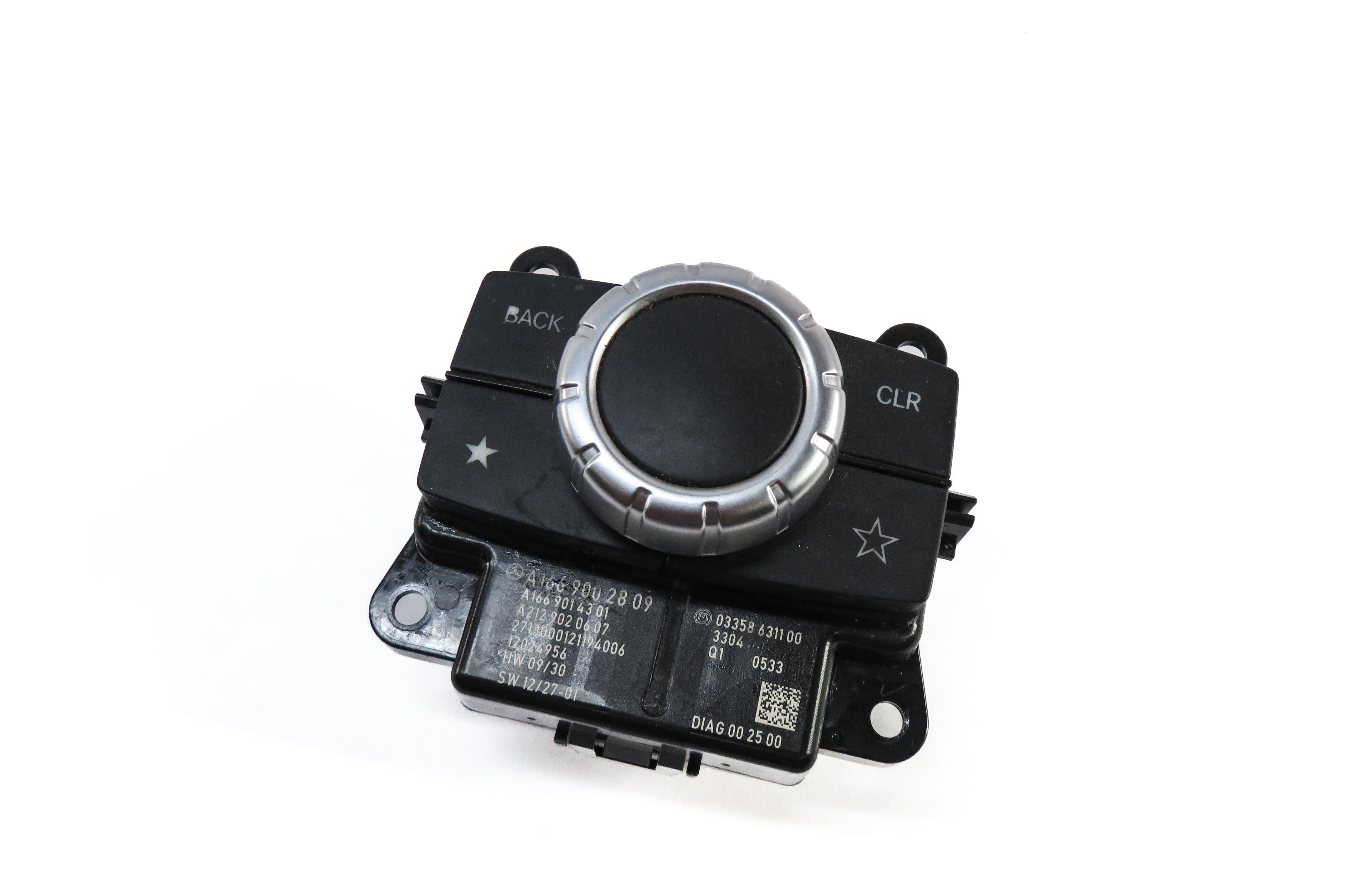 14-16 MERCEDES G550 GL350 GL550 ML350 ML550 (W166 X166) RADIO NAV CONTROL SWITCH — exact item pictured