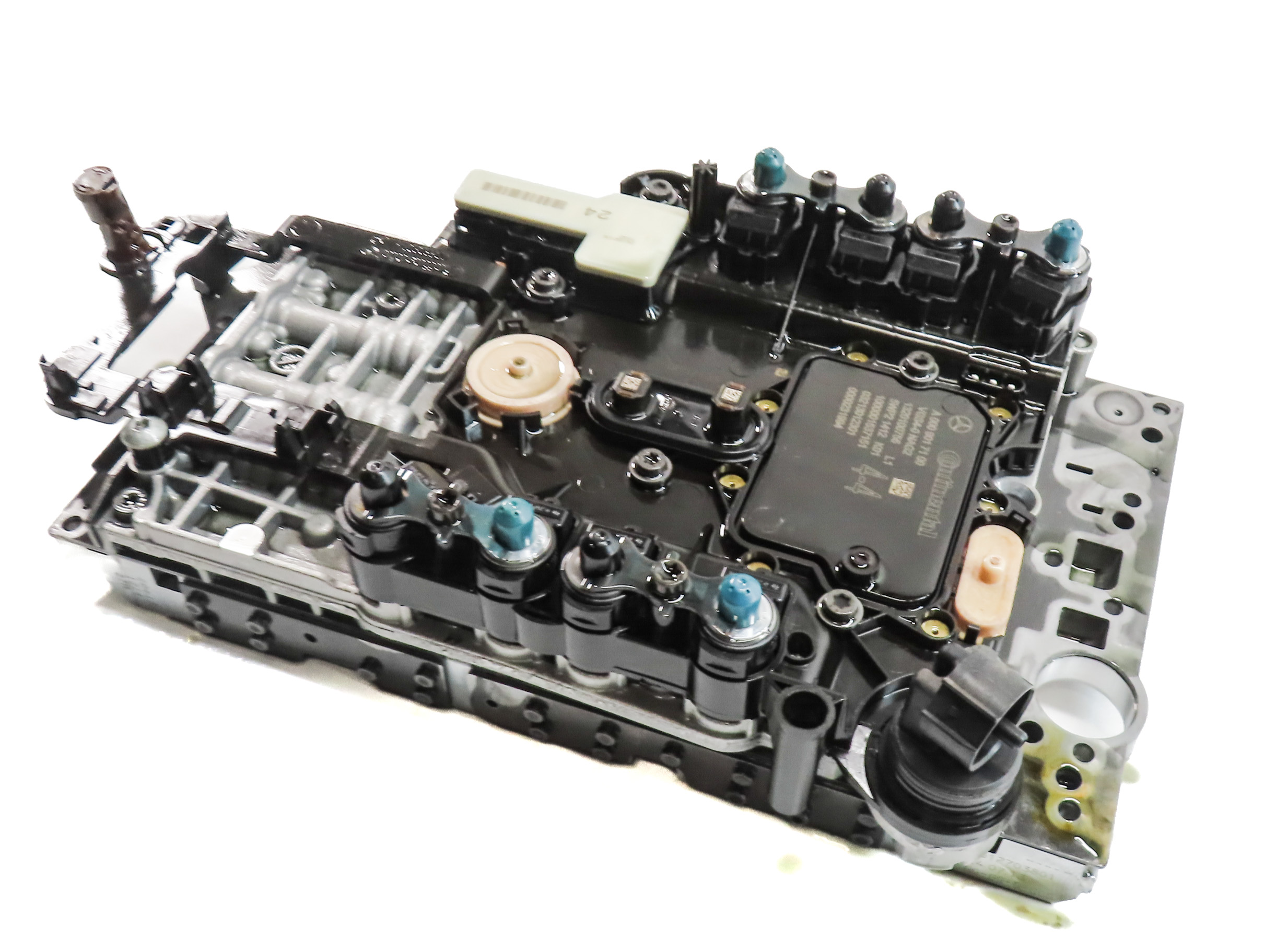 12 MERCEDES GL450 (X164) 722.9 AUTO TRANSMISSION VALVE BODY w/ CONDUCTOR PLATE — exact item pictured