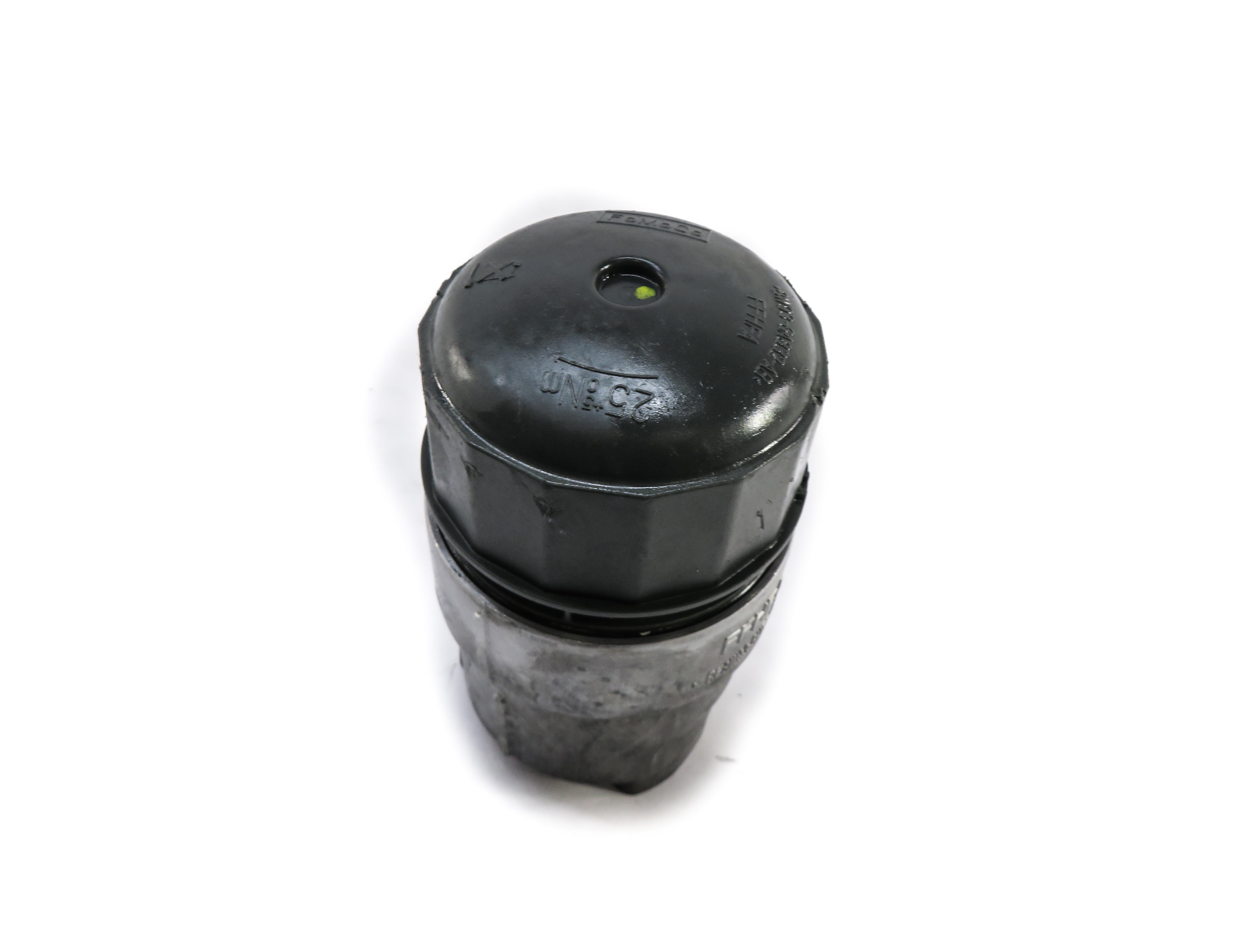 2013 RANGE ROVER SPORT (L320) 5.0L AJ133 V8 ENGINE OIL FILTER HOUSING w/ CAP — exact item pictured