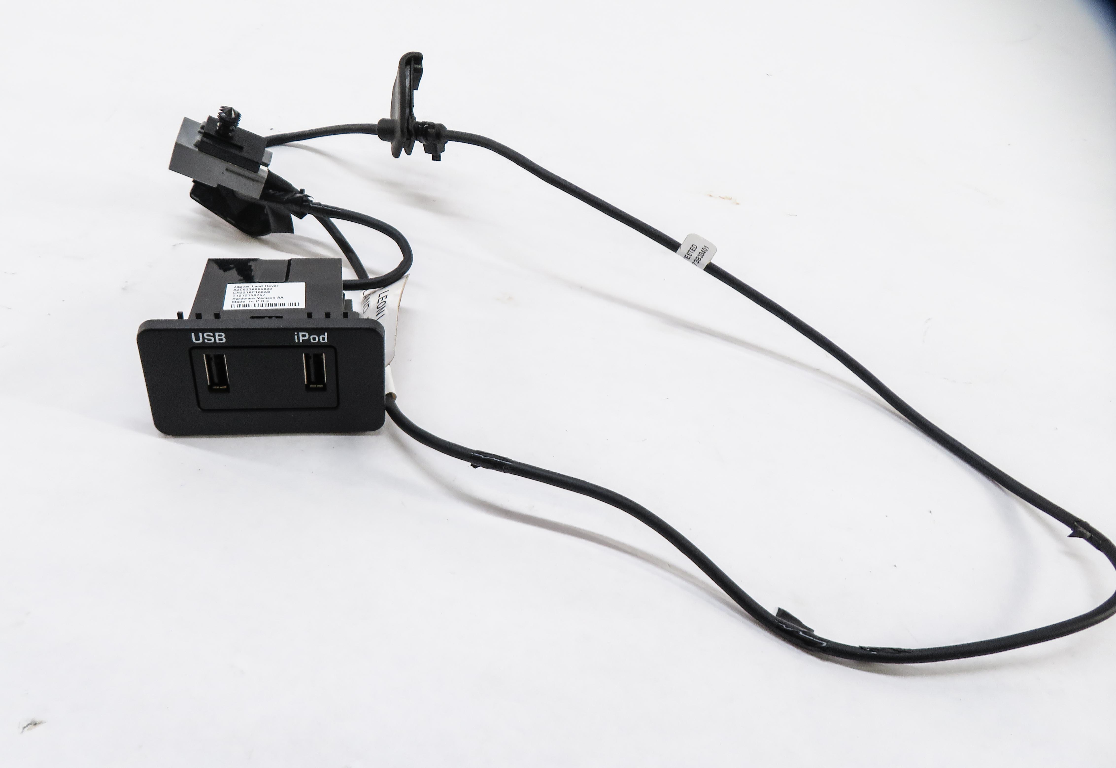 2013 RANGE ROVER SPORT (L320) RADIO STEREO USB i-POD INTERFACE JACK — exact item pictured