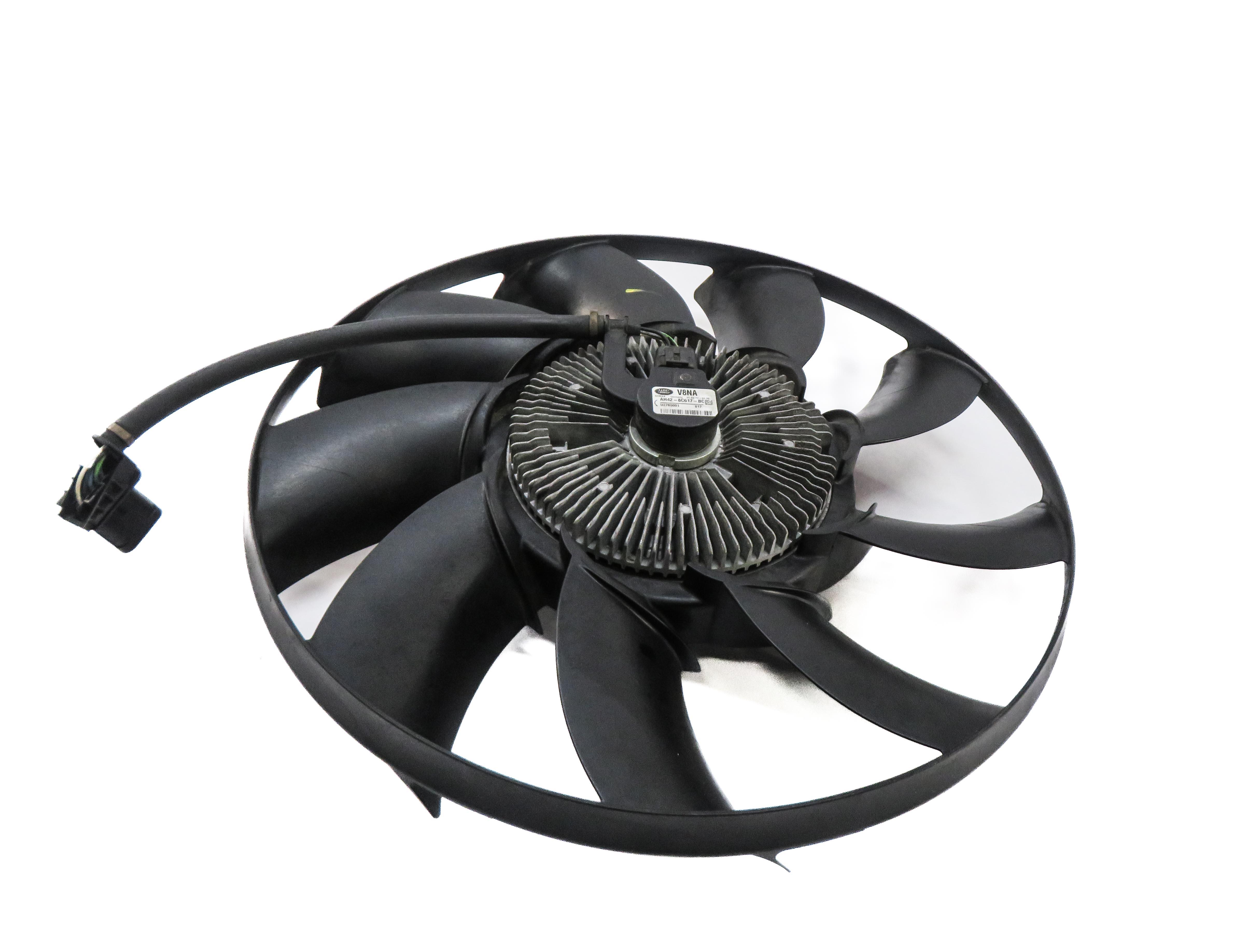 2010-2013 LR4 - RANGE ROVER SPORT (L320) 5.0L NON SC COOLING FAN BLADE w/ CLUTCH — exact item pictured