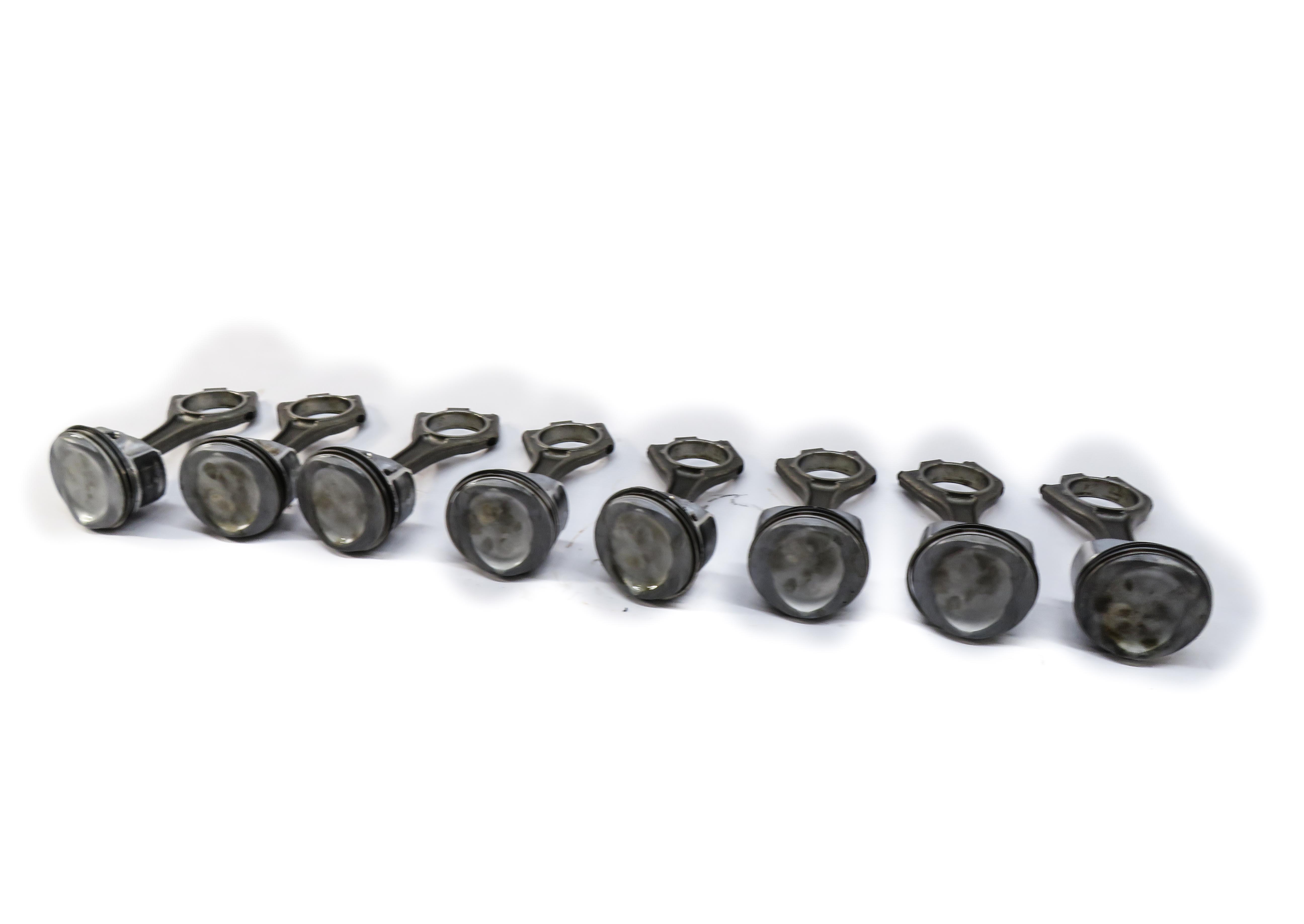 2013 RANGE ROVER SPORT (L320) 5.0L AJ133 V8 NON SUPER ENGINE PISTON w/ ROD SET — exact item pictured