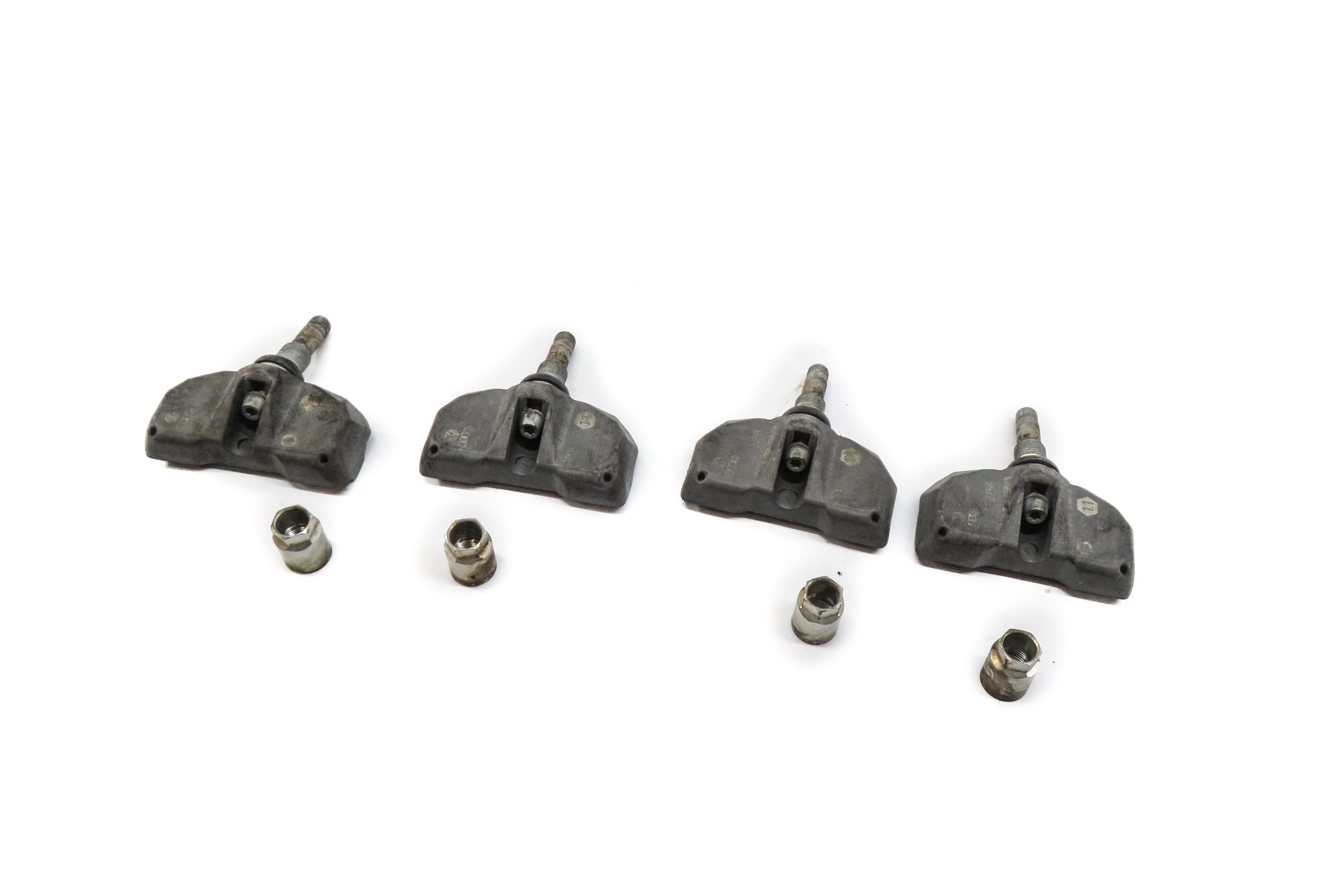 2008 AUDI Q7 (4L) TPMS TIRE AIR PRESSURE SENSOR SET-4 — exact item pictured