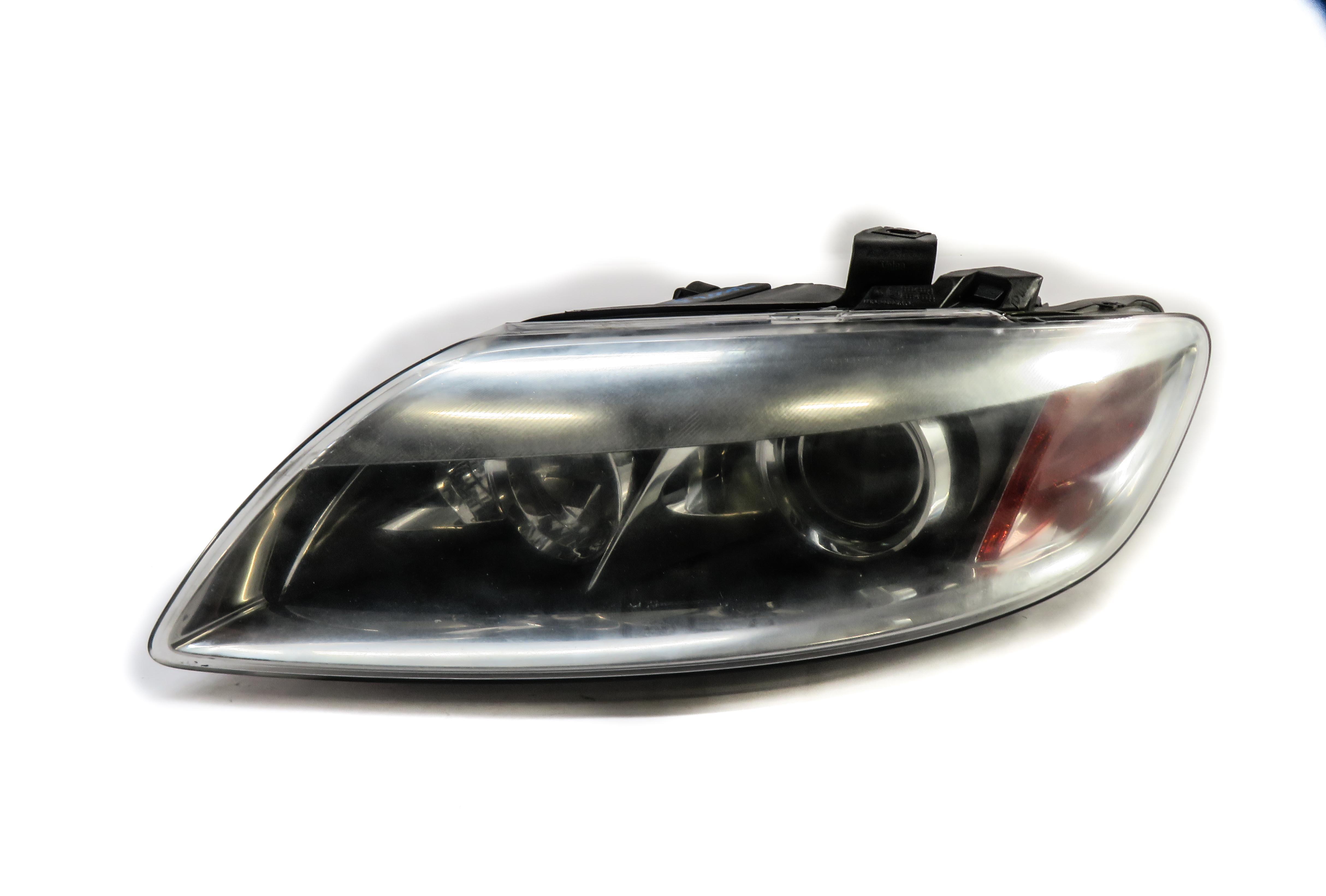 2007-2009 AUDI Q7 (4L) LEFT FRONT DRIVER HID XENON AFS ADAPTIVE CURVE HEADLIGHT — exact item pictured