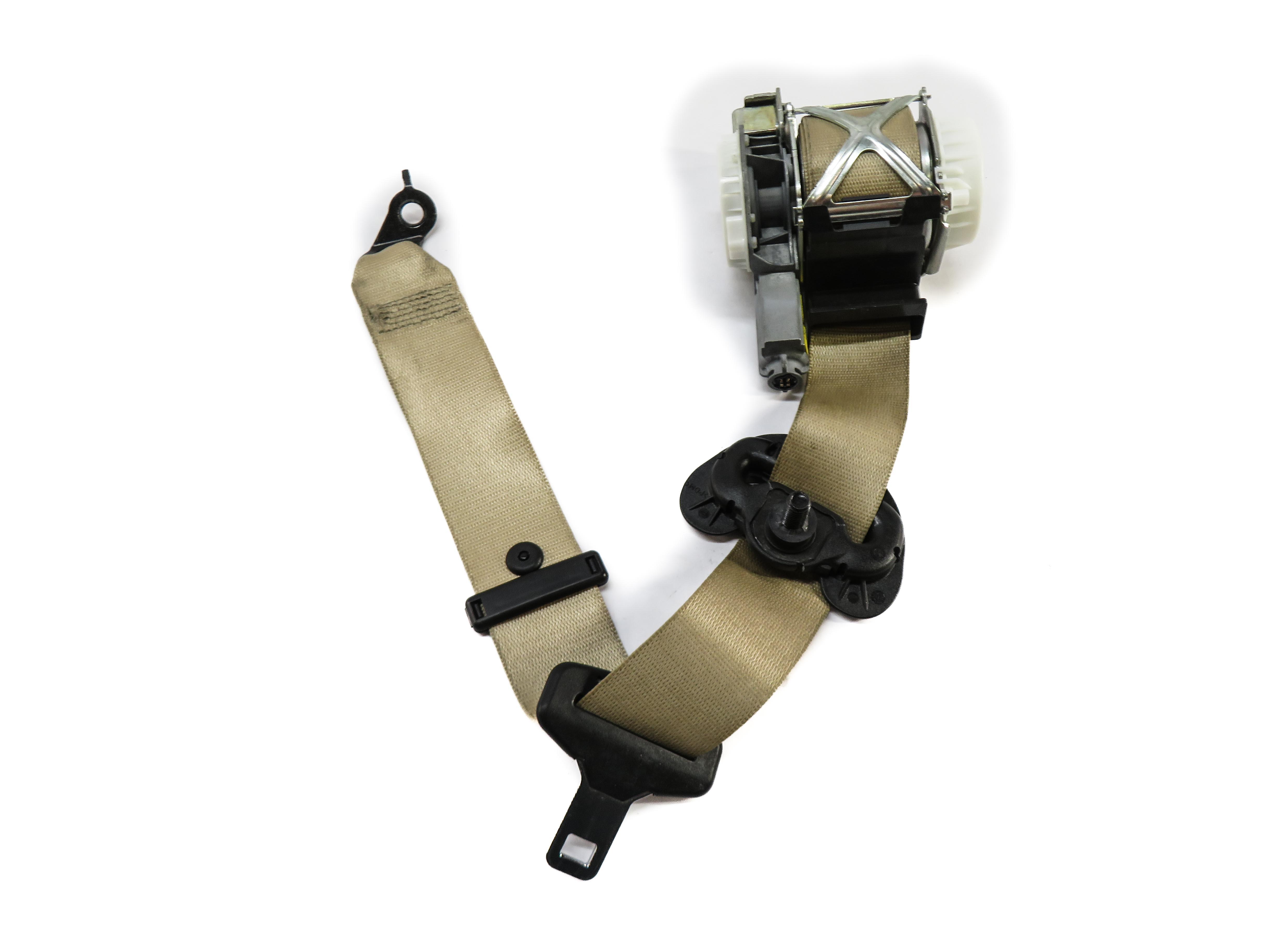 2012-2014 BMW 320i 328i 335i (F30) SEDAN RIGHT FRONT SEATBELT RETRACTOR (BEIGE) — exact item pictured