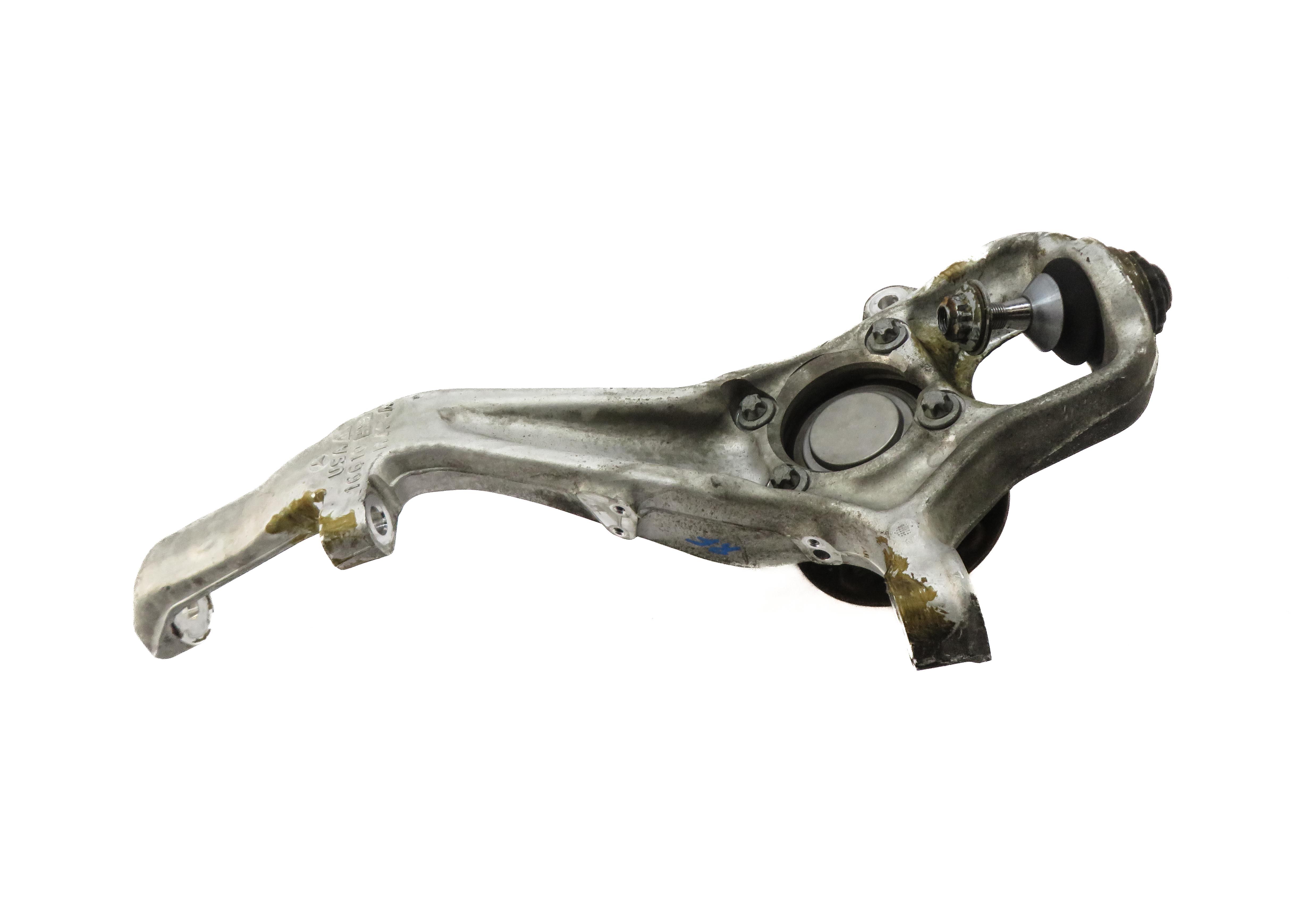 12-19 MERCEDES GL350 GL550 ML350 ML550 (W166 X166) RIGHT FRONT SPINDLE KNUCKLE — exact item pictured