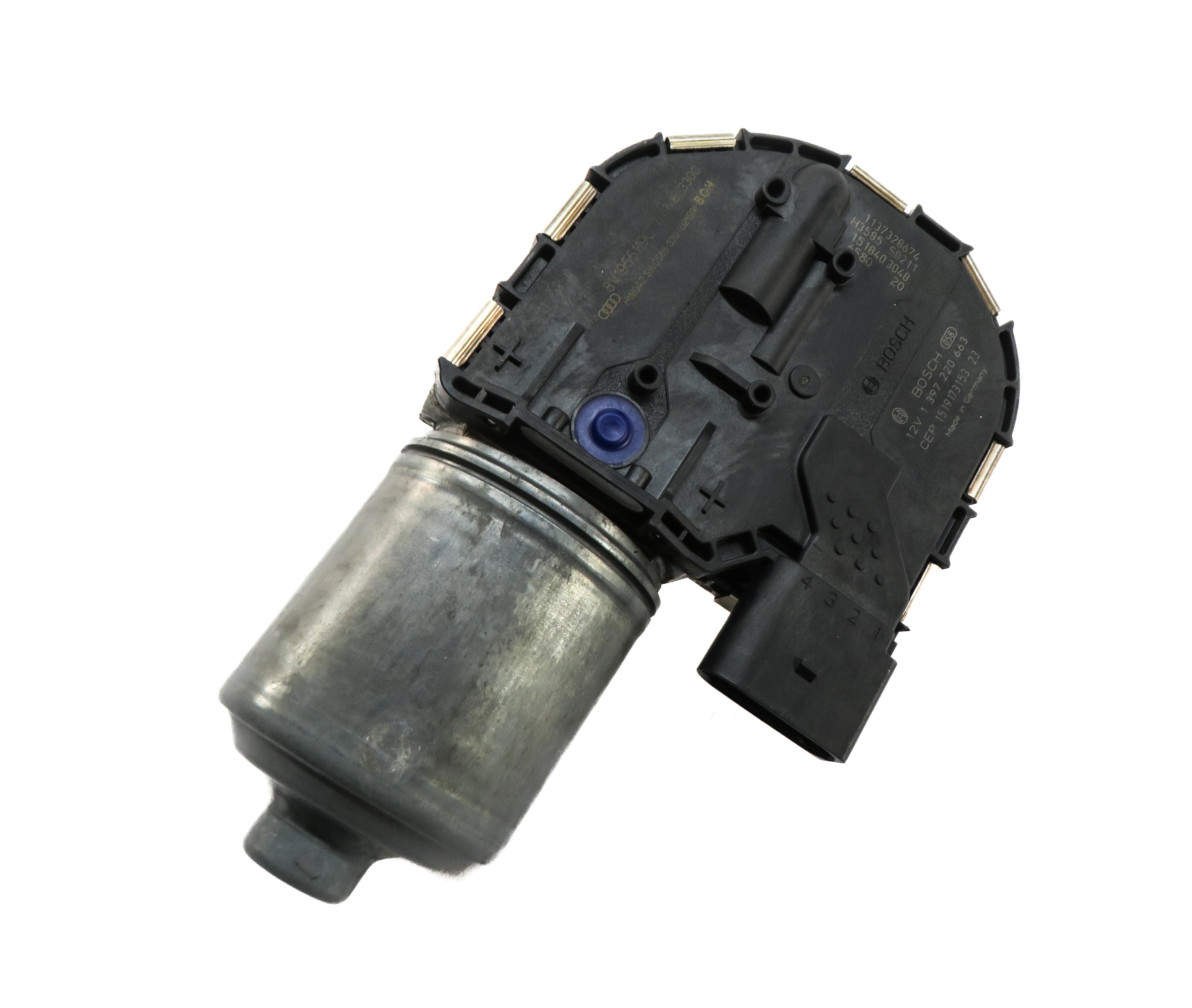 2015-2018 AUDI A3 S3 RS3 (8V) SEDAN / CONVERTIBLE - FRONT WINDSHIELD WIPER MOTOR — exact item pictured