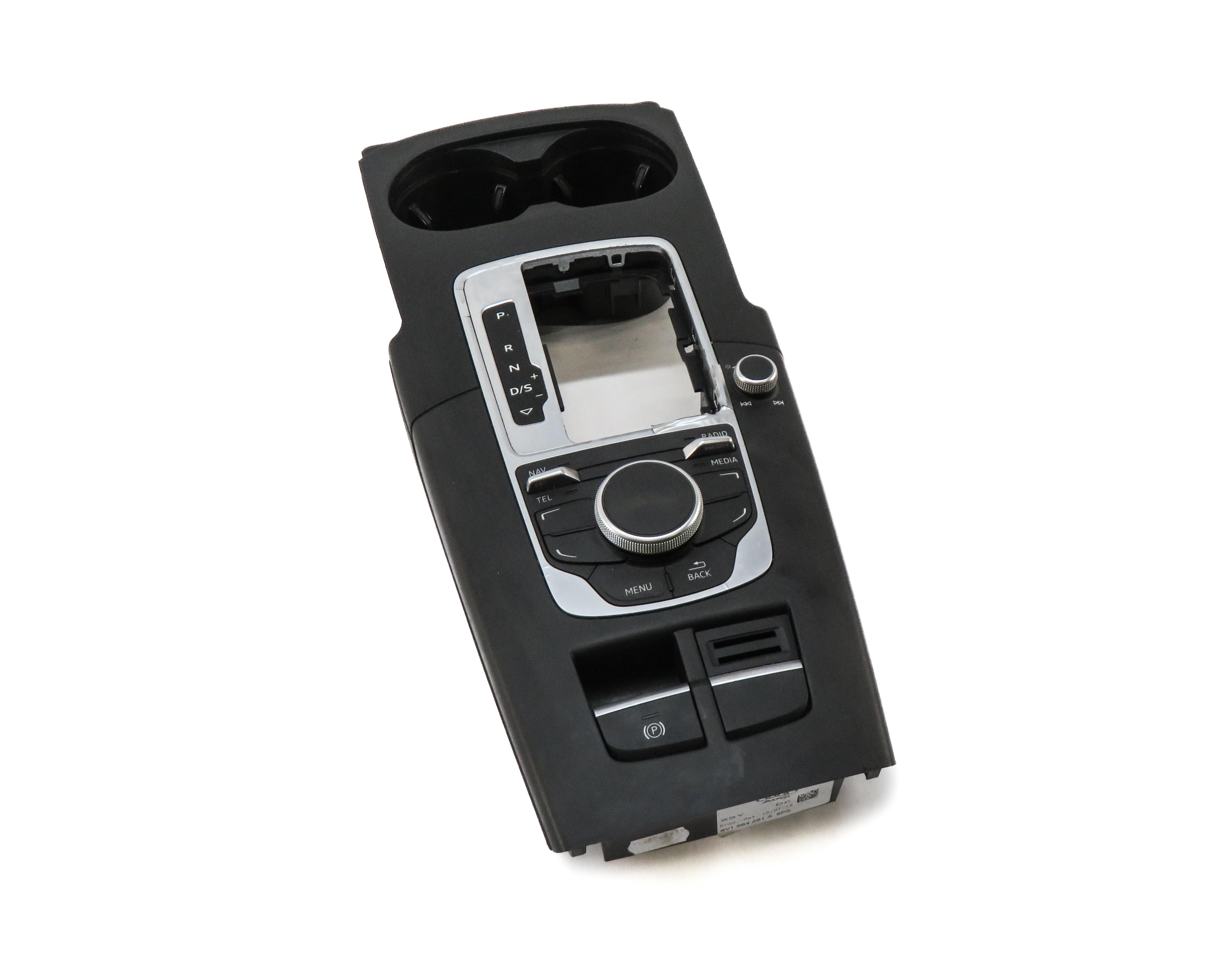 2015-2017 AUDI A3 S3 (8V) RADIO STEREO I-DRIVE MMI MEDIA CONSOLE CONTROL PANEL — exact item pictured