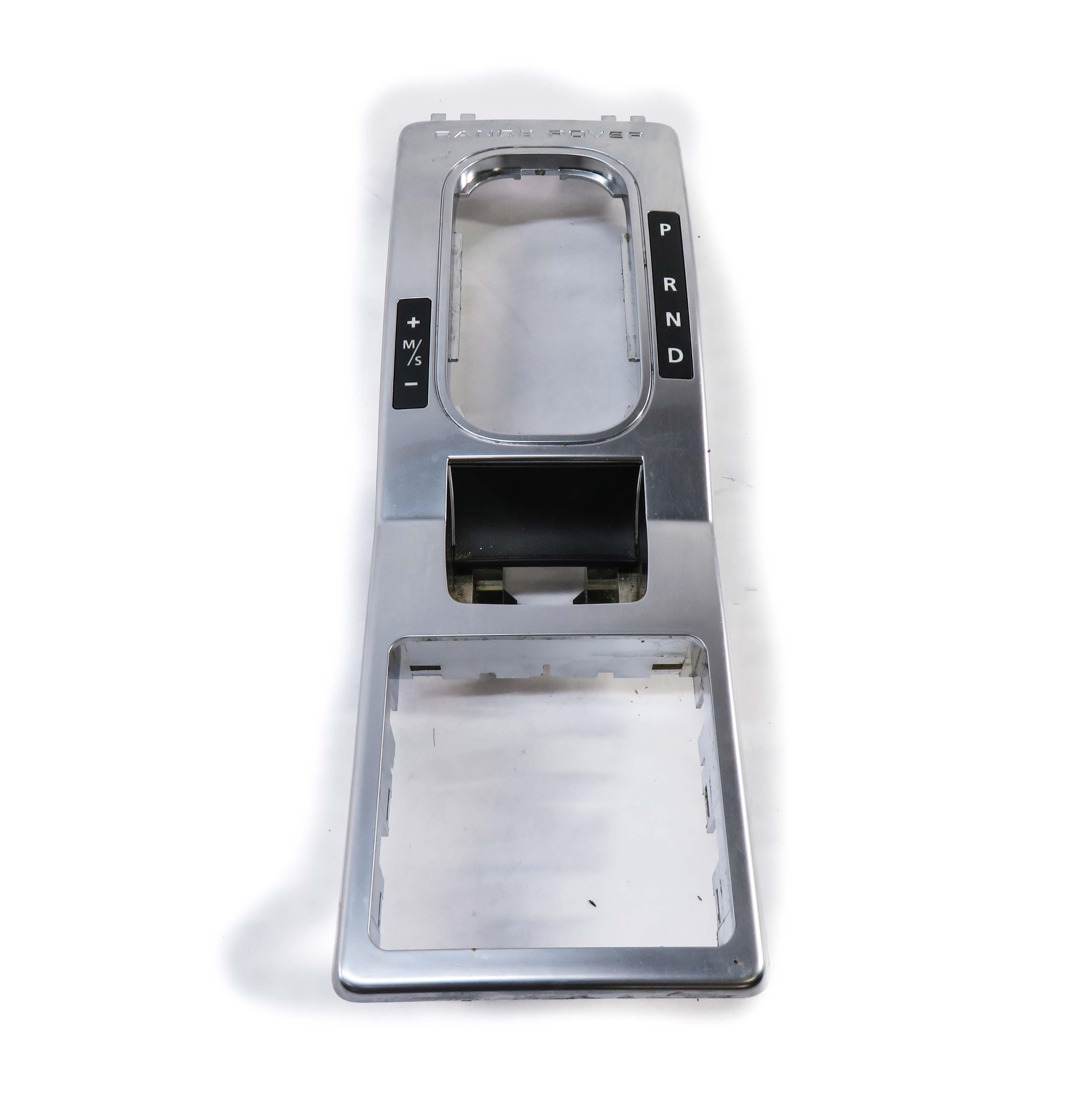 2012 RANGE ROVER SPORT (L320) CENTER CONSOLE SHIFT INDICATOR TRIM — exact item pictured