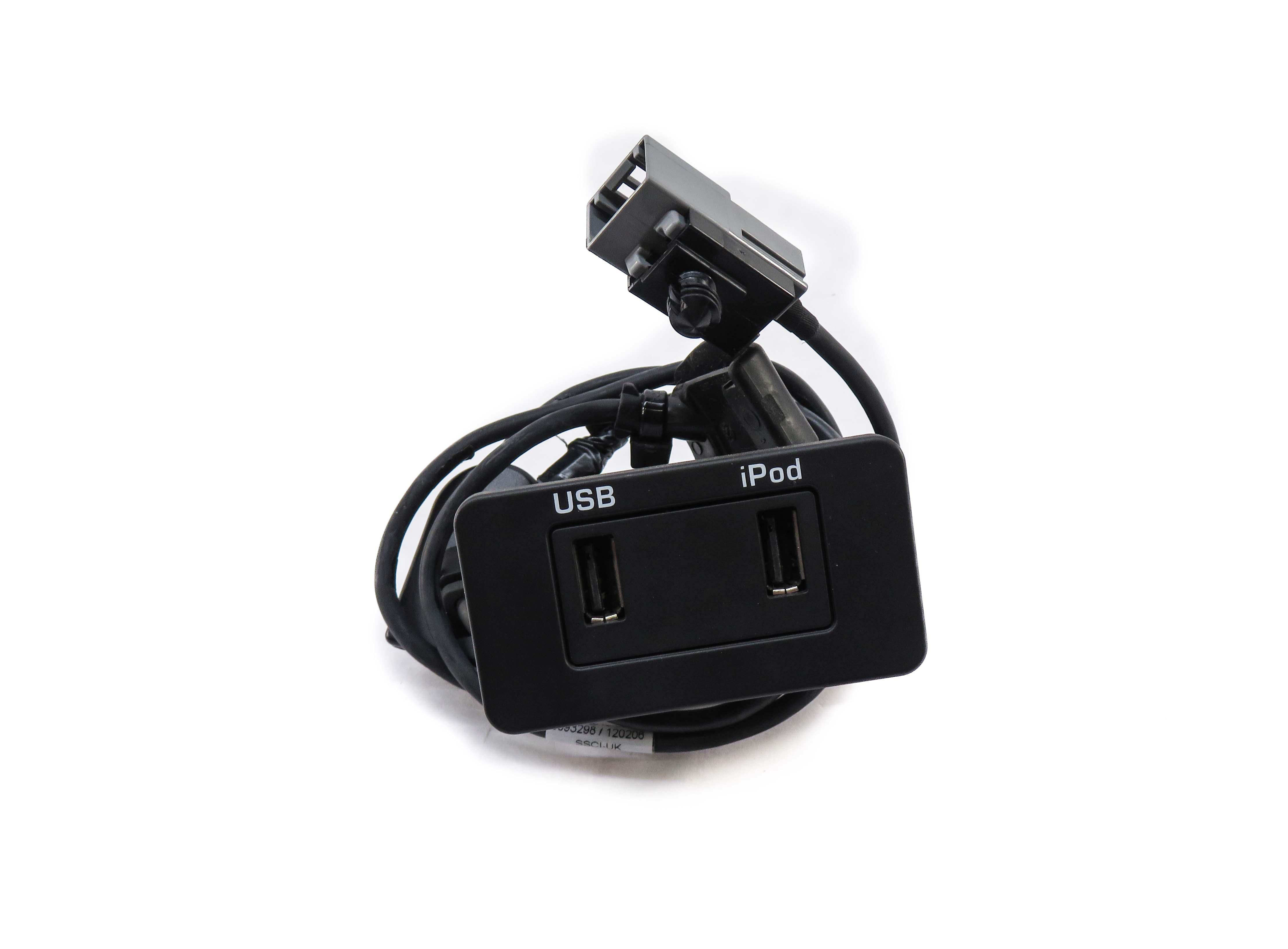 2012 RANGE ROVER SPORT (L320) RADIO STEREO AUXILIARY AUDIO i-POD USB PLUG — exact item pictured