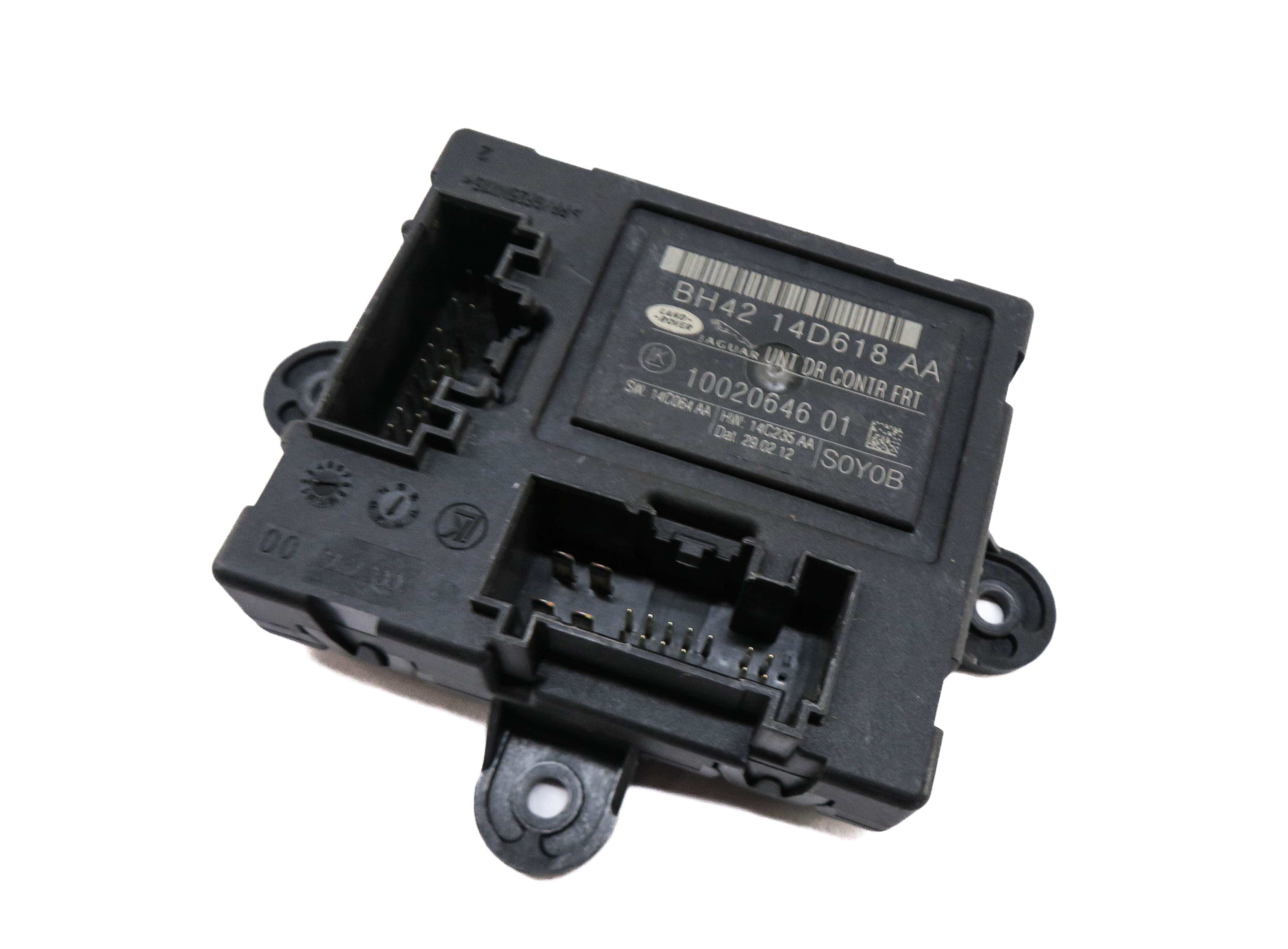 2010-2013 RANGE ROVER SPORT (L320) LEFT FRONT DRIVER DOOR CONTROL MODULE — exact item pictured