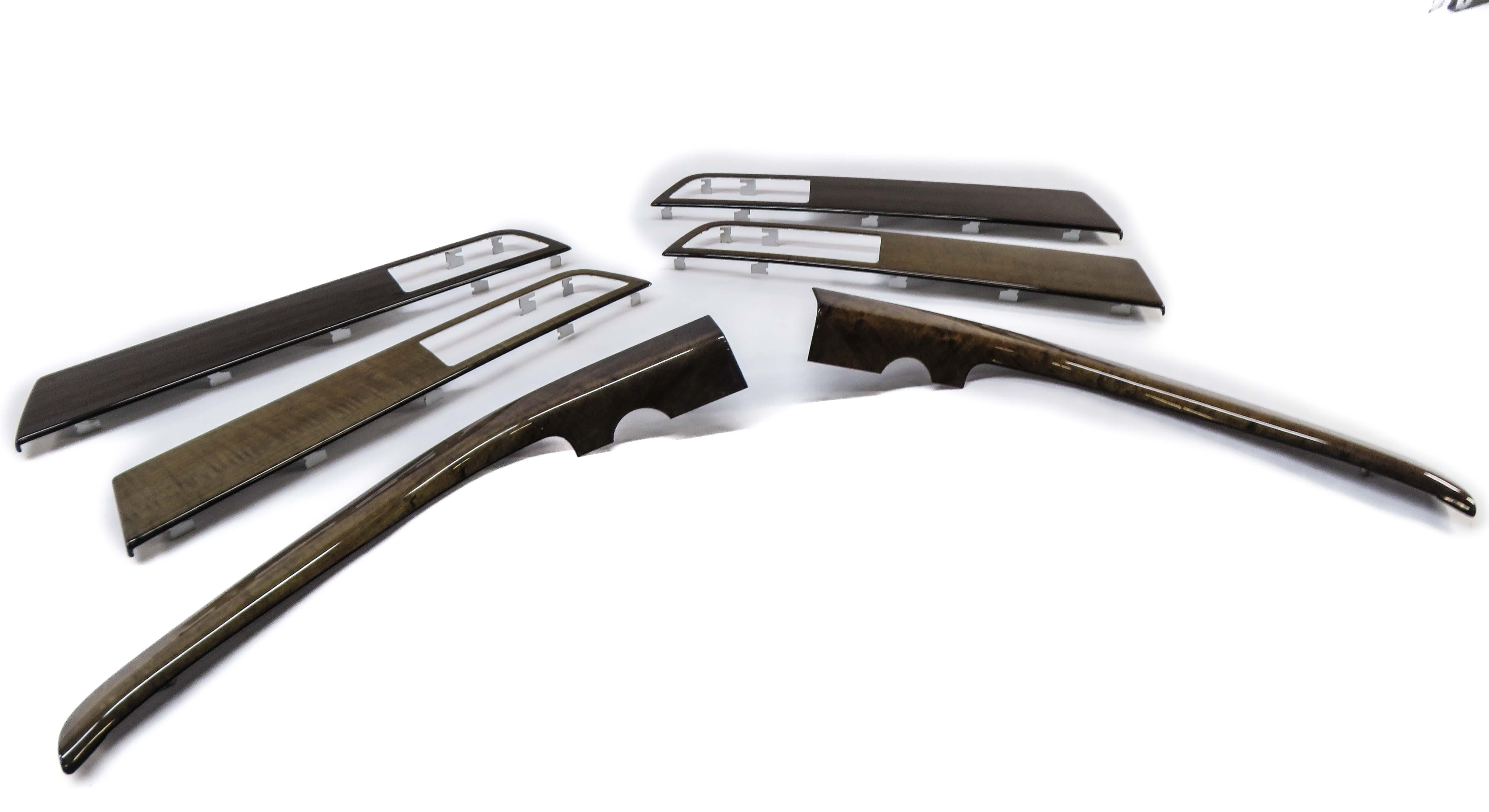 2012 RANGE ROVER SPORT (L320) DOOR & CONSOLE WOOD GRAIN TRIM SET (ANGIRE WOOD) — exact item pictured