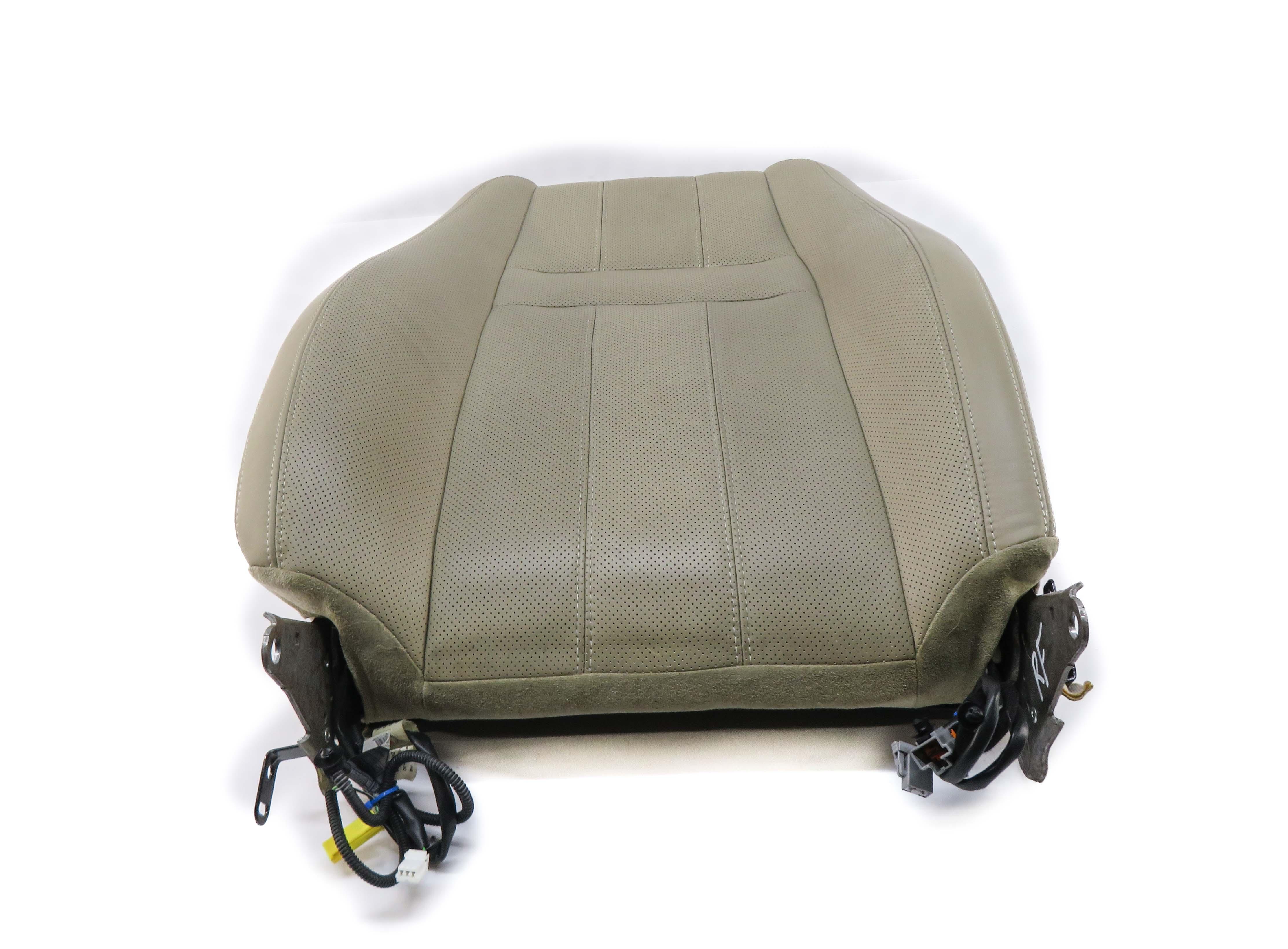 2012 RANGE ROVER SPORT (L320) PASSENGER UPPER TOP HEATED SEAT CUSHION (BEIGE) — exact item pictured