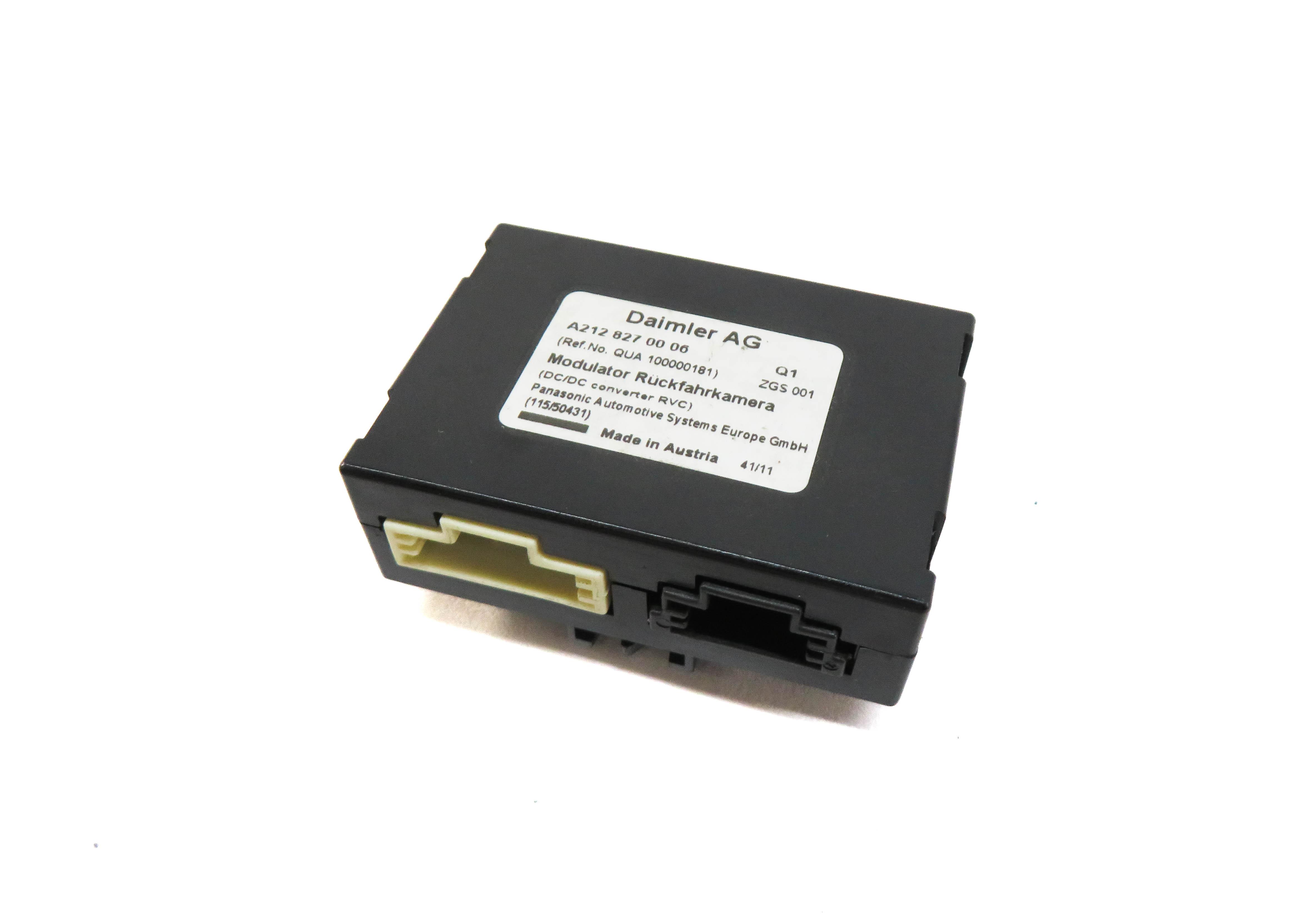 2012 MERCEDES E350 (W212) REARVIEW CAMERA CONTROL MODULE — exact item pictured