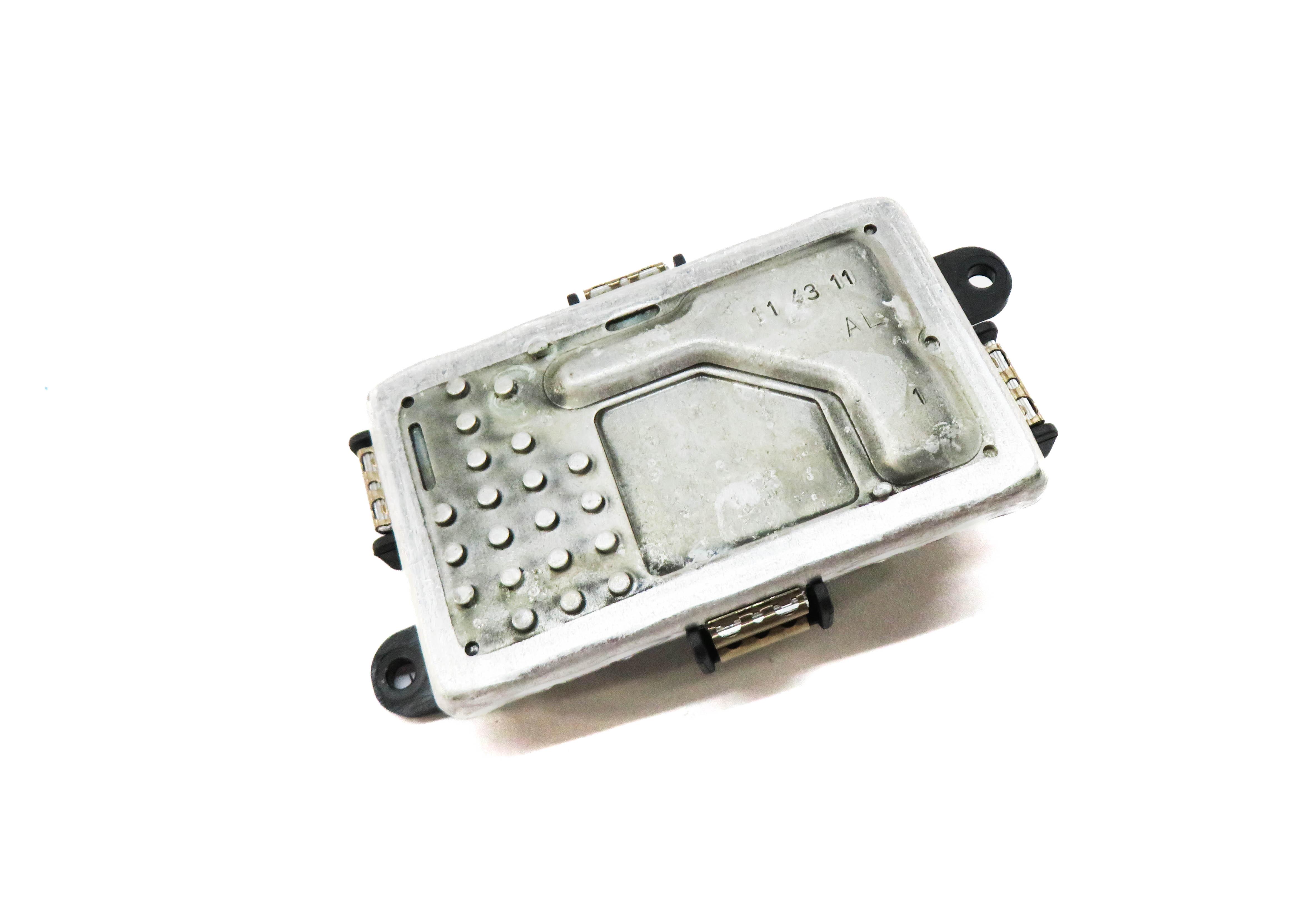 2012 MERCEDES E350 (W212) FRONT HEATER A/C BLOWER MOTOR RESISTOR — exact item pictured
