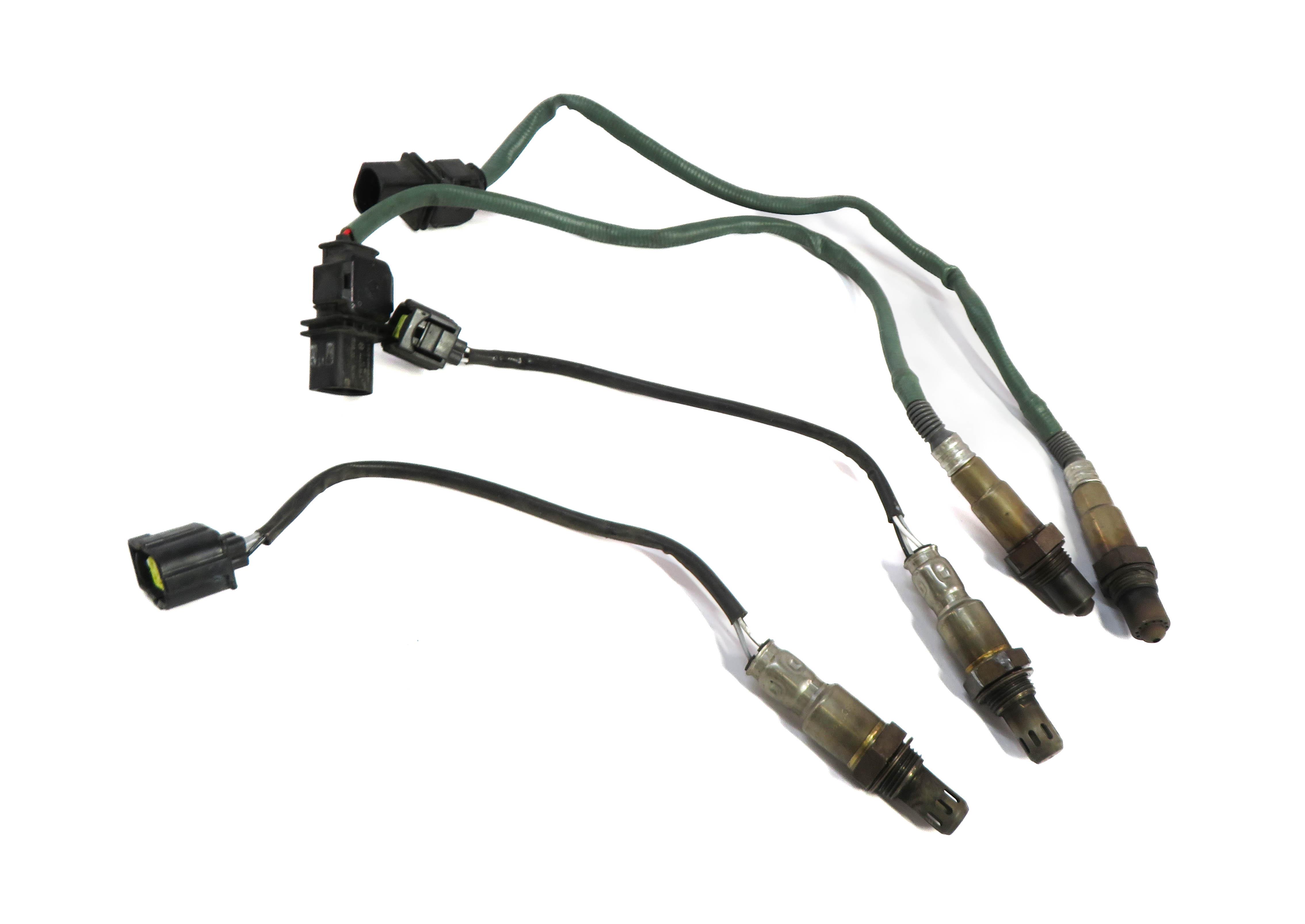 2012 MERCEDES E350 (W212) 3.5L PRE / POST CAT O2 OXYGEN LAMBDA PROBE SENSOR SET — exact item pictured