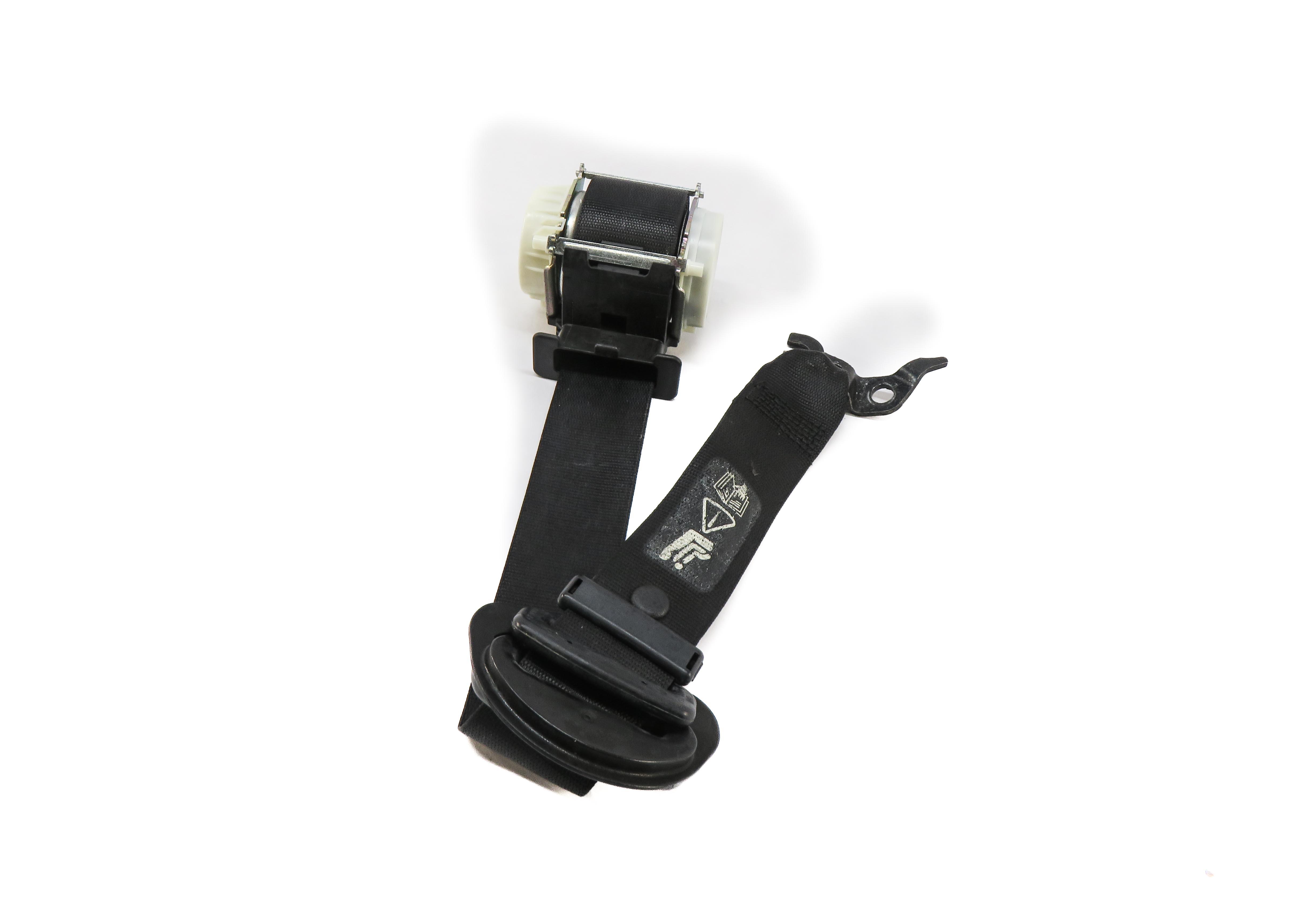 2006-2011 BMW 323i 328i 335i M3 (E90 E91) RIGHT FRONT SEATBELT RETRACTOR (BLACK) — exact item pictured