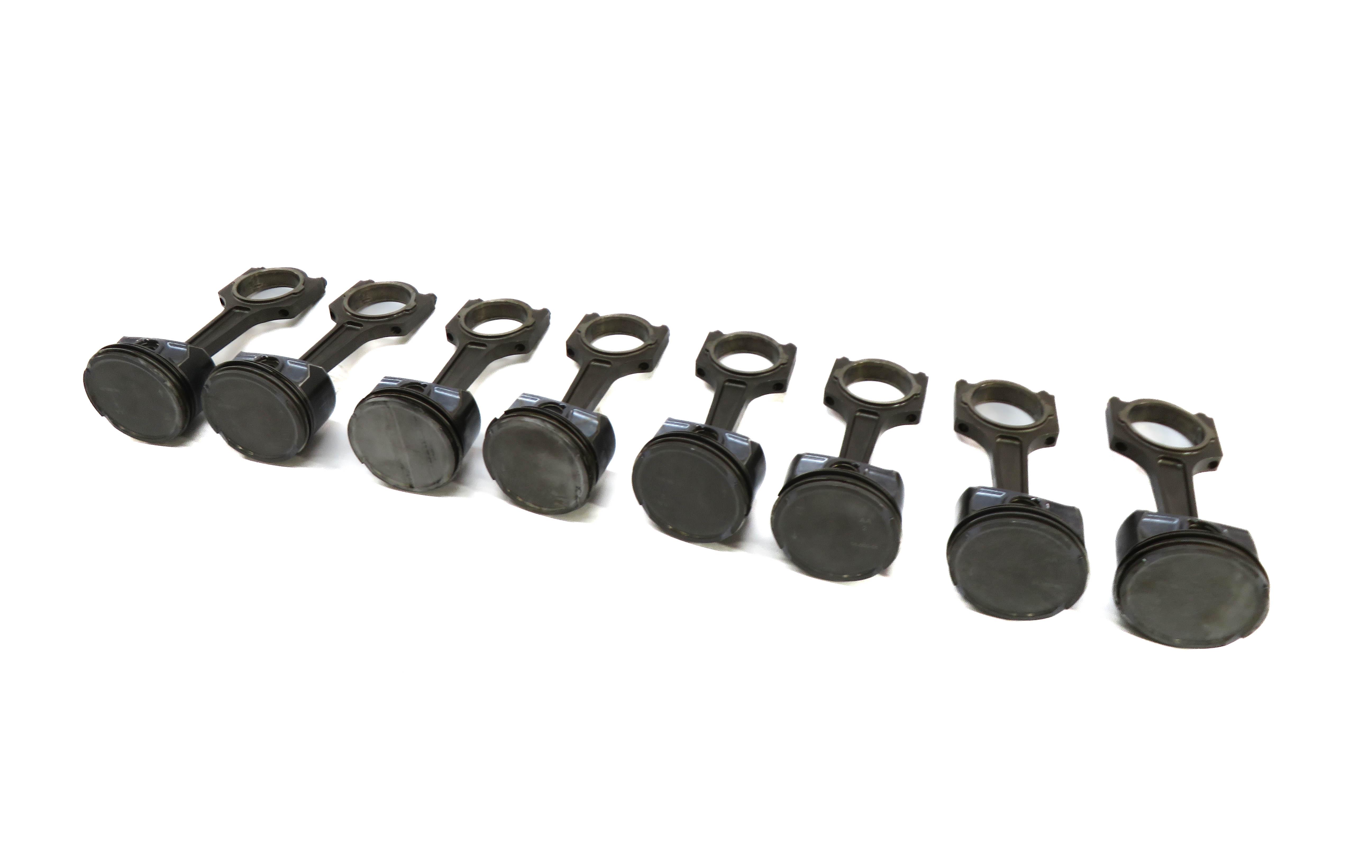 05-09 LAND ROVER LR3 RANGE ROVER SPORT (L322 L320) 4.4L V8 ENGINE PISTON SET-8 — exact item pictured