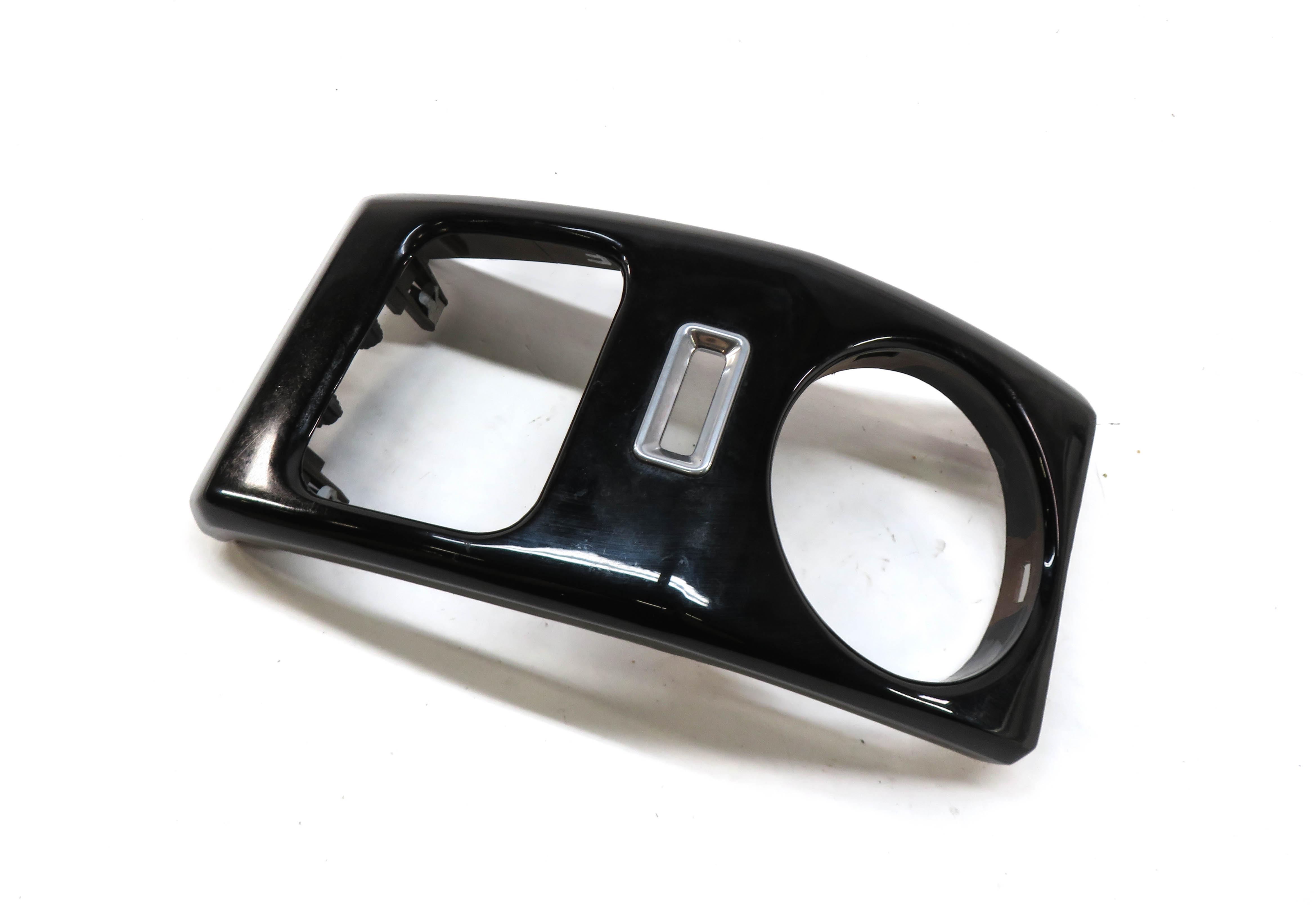 2008 LAND ROVER LR3 LEFT FRONT DRIVER DASH HEATER A/C AIR VENT TRIM (BLACK WOOD) — exact item pictured