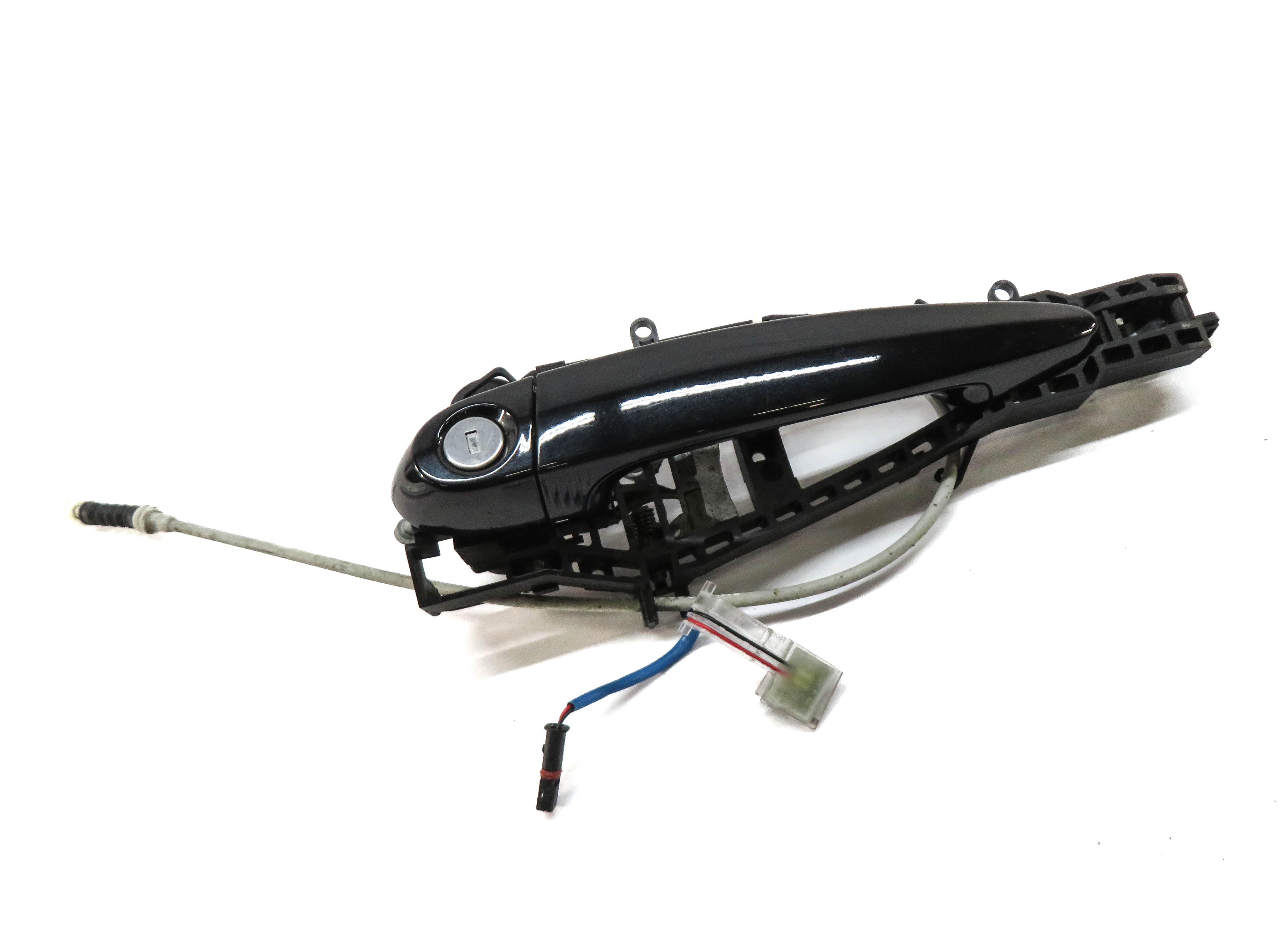 14-21 BMW 2 SERIES (F22) FRONT LEFT DRIVER EXTERIOR COMFORT DOOR HANDLE (BLACK) — exact item pictured