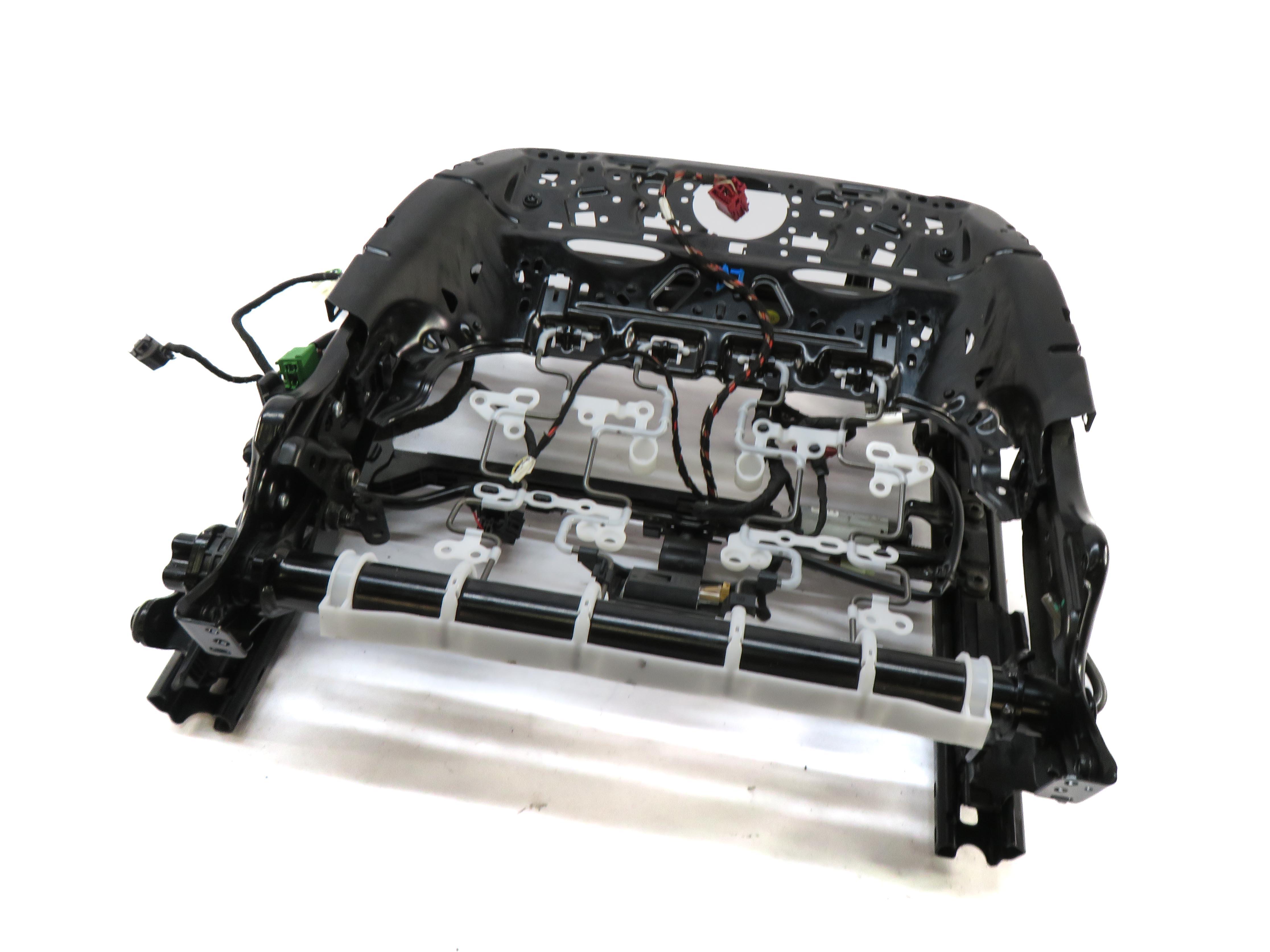 17-19 AUDI A4 (B9 8W) LEFT FRONT DRIVER MEMORY SEAT TRACK w/ MOTORS (NON SPORT) — exact item pictured