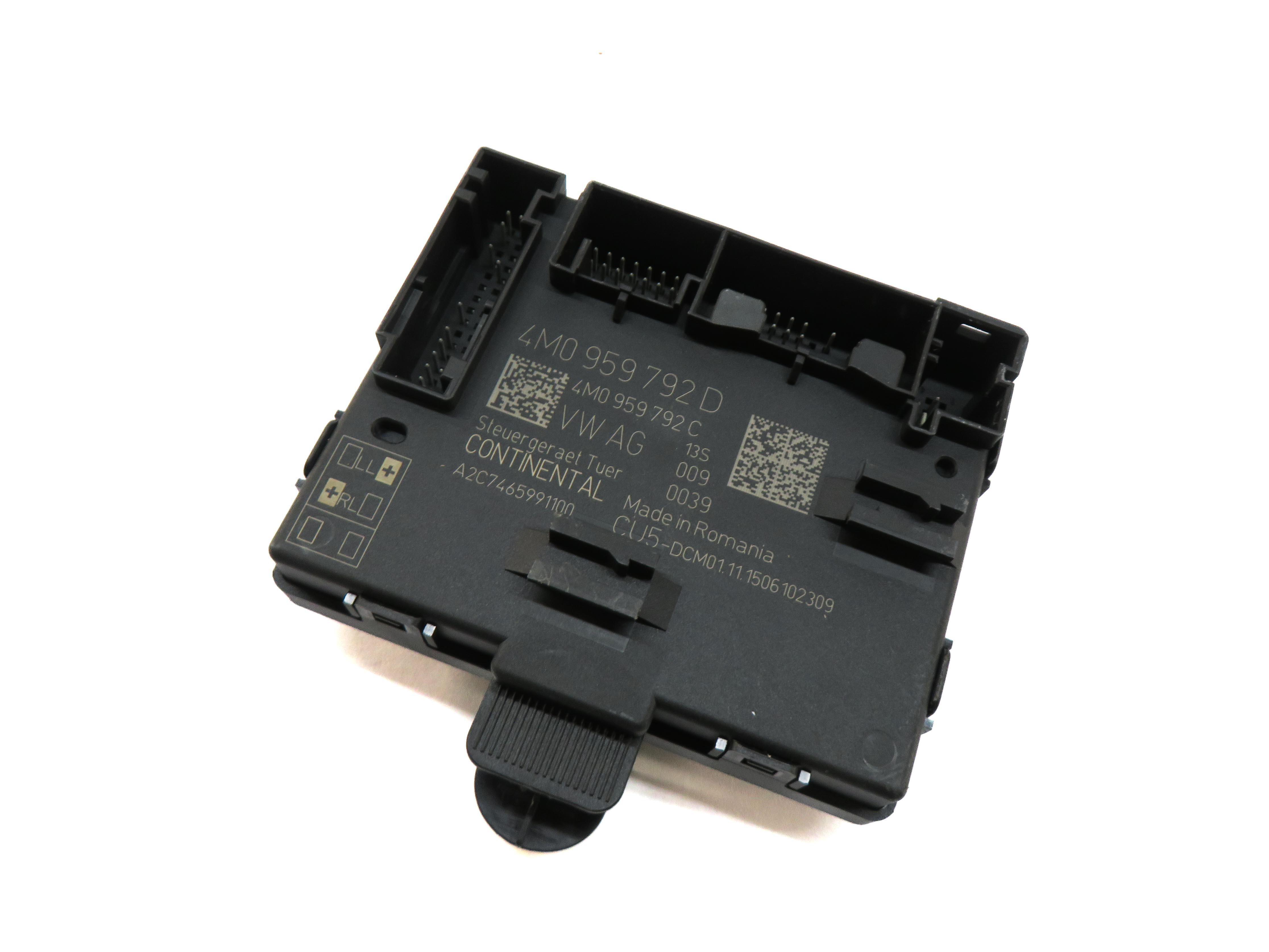 2017 AUDI A4 (B9 8W) RIGHT FRONT PASSENGER DOOR CONTROL MODULE — exact item pictured