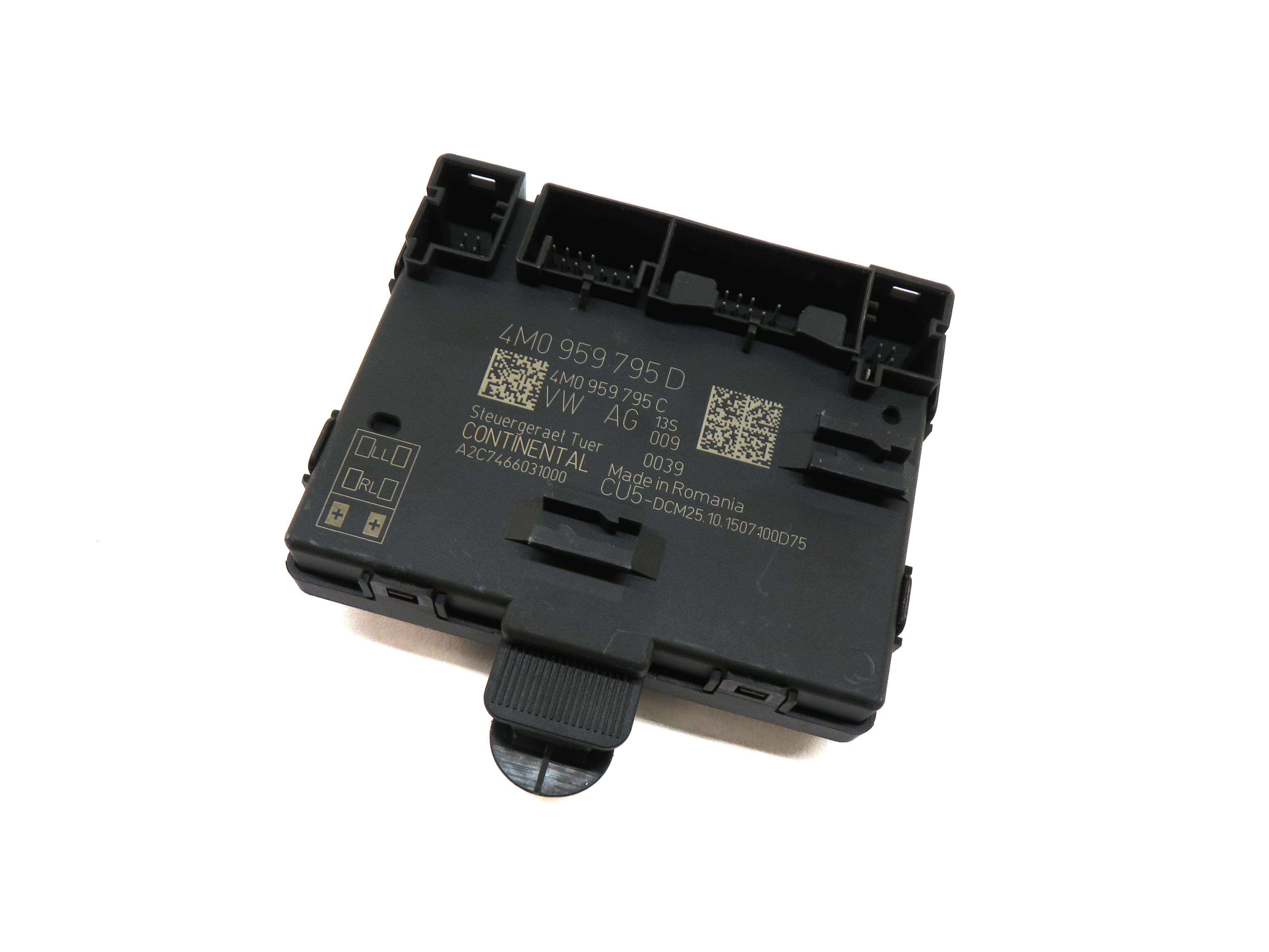 2017 AUDI A4 (B9 8W) RIGHT REAR DOOR CONTROL MODULE — exact item pictured