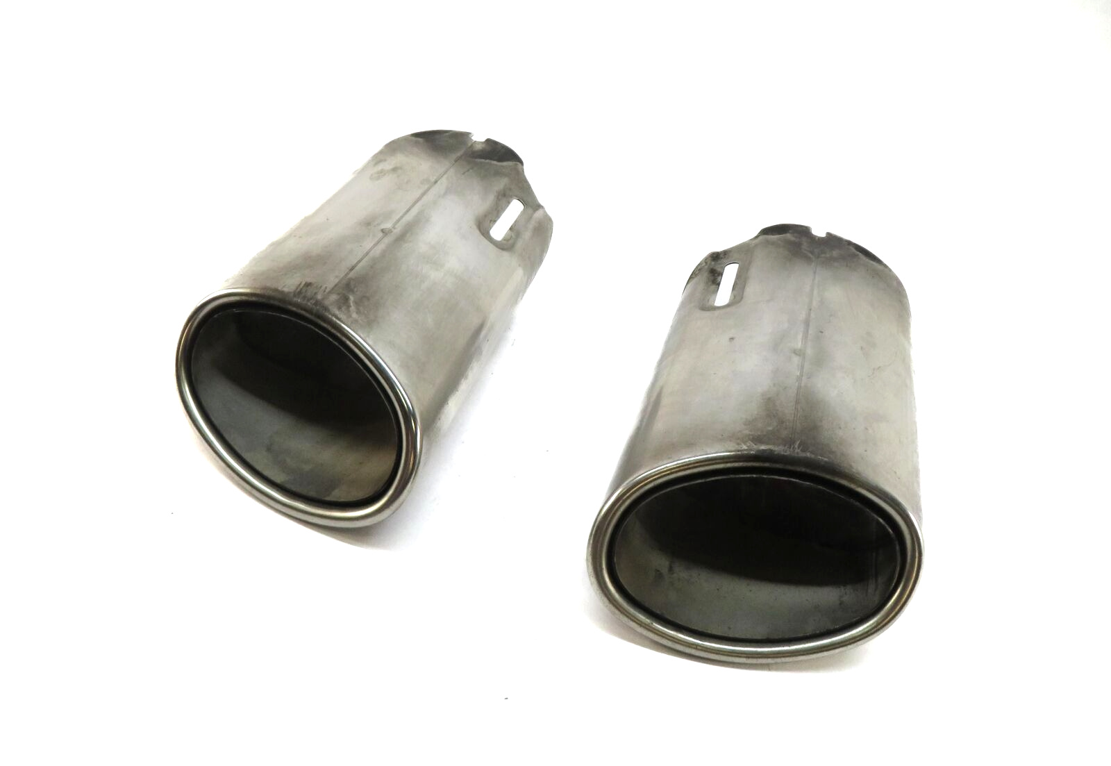 12-16 MERCEDES C300 C350 E350 (W204 A207 C207 W207 W212) EXHAUST TIP SET — exact item pictured