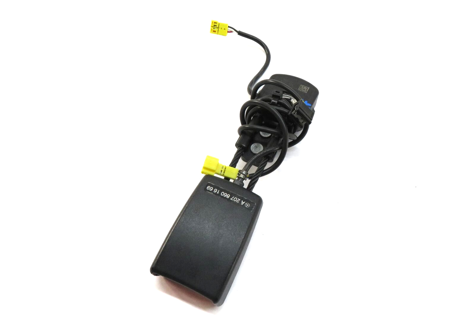10-17 MERCEDES C250 C350 E350 E400 E550 (W205 W207) PASSENGER SEATBELT RECEIVER — exact item pictured